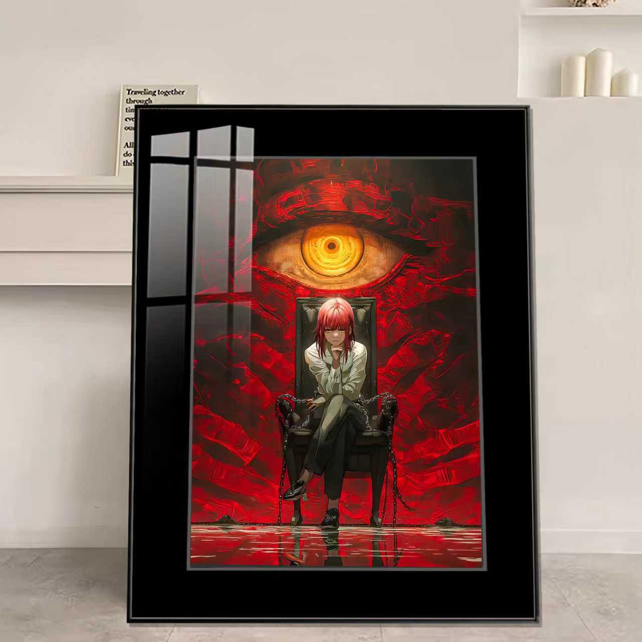 【週邊】橘子工作室－鏈鋸人 惡魔之眼 瑪奇瑪 裝飾畫