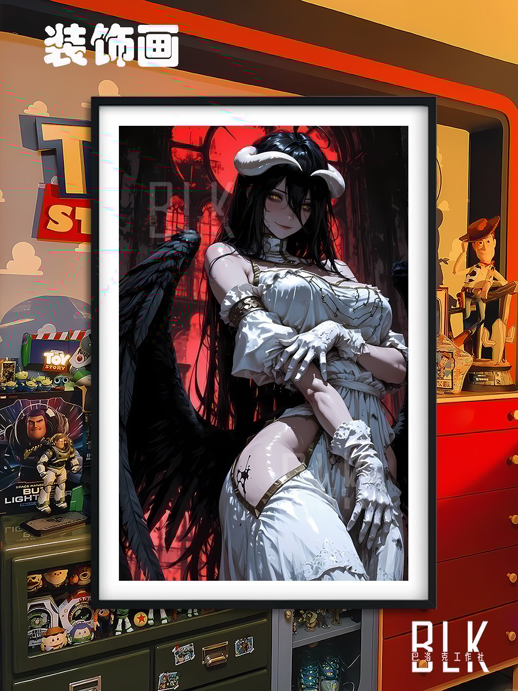 【週邊】巴洛克-白衣雅兒貝德 裝飾畫 【週邊】巴洛克-白衣雅兒貝德 裝飾畫