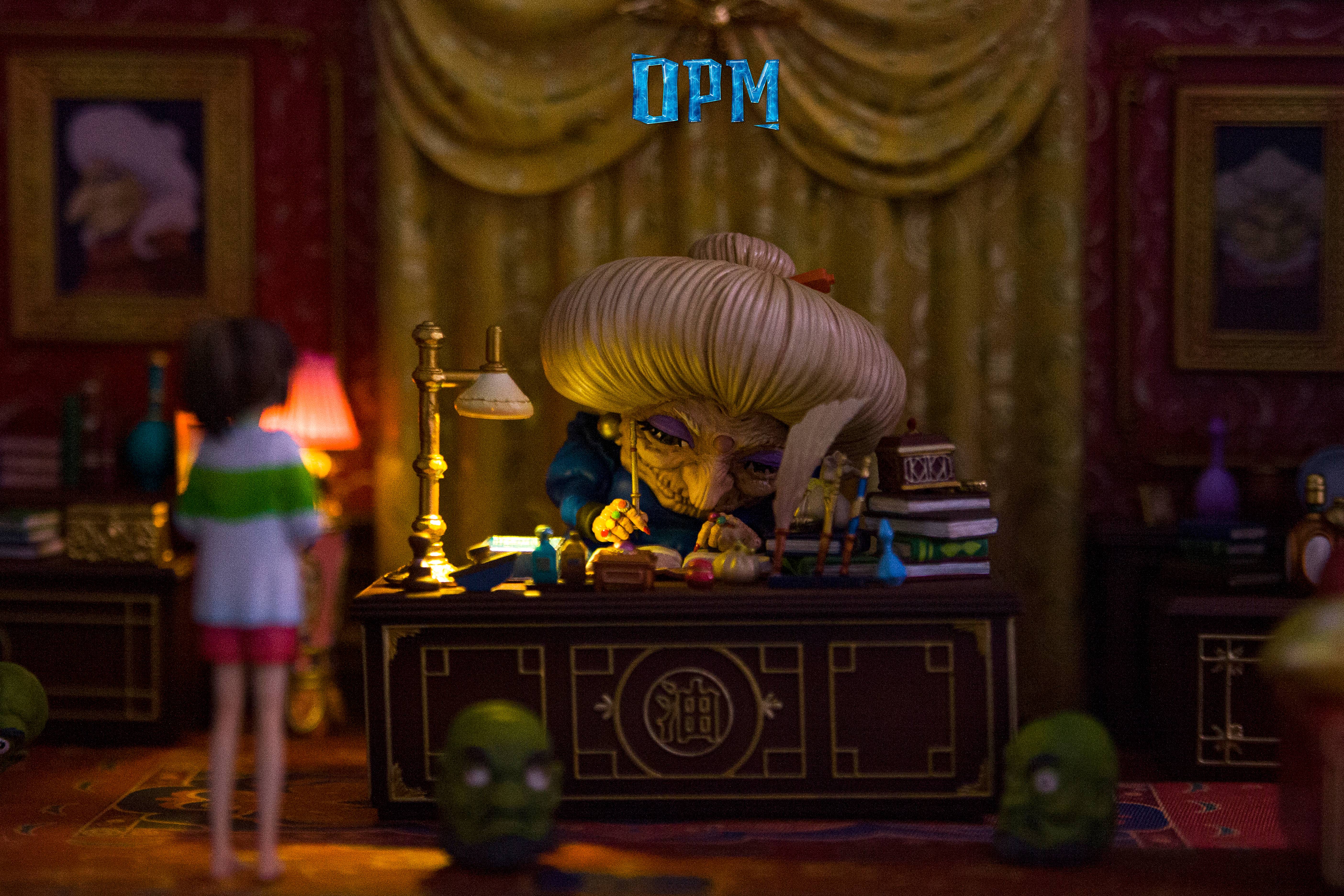 【宮崎駿】OPM-Studio-宮崎駿桌面場景系列 006 千與千尋 湯婆婆的房間