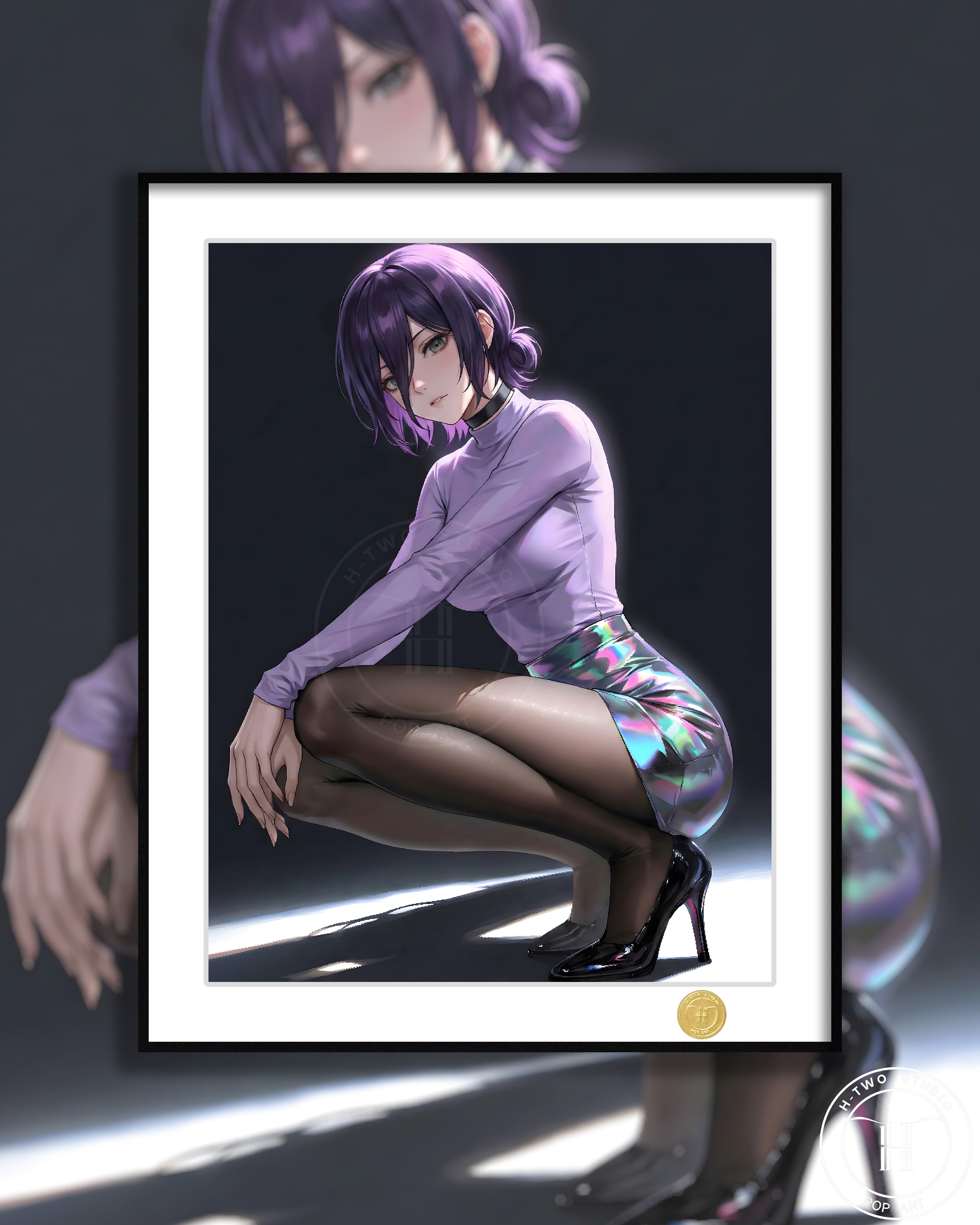 【週邊】巴洛克－電鋸人 時尚蕾塞 裝飾畫