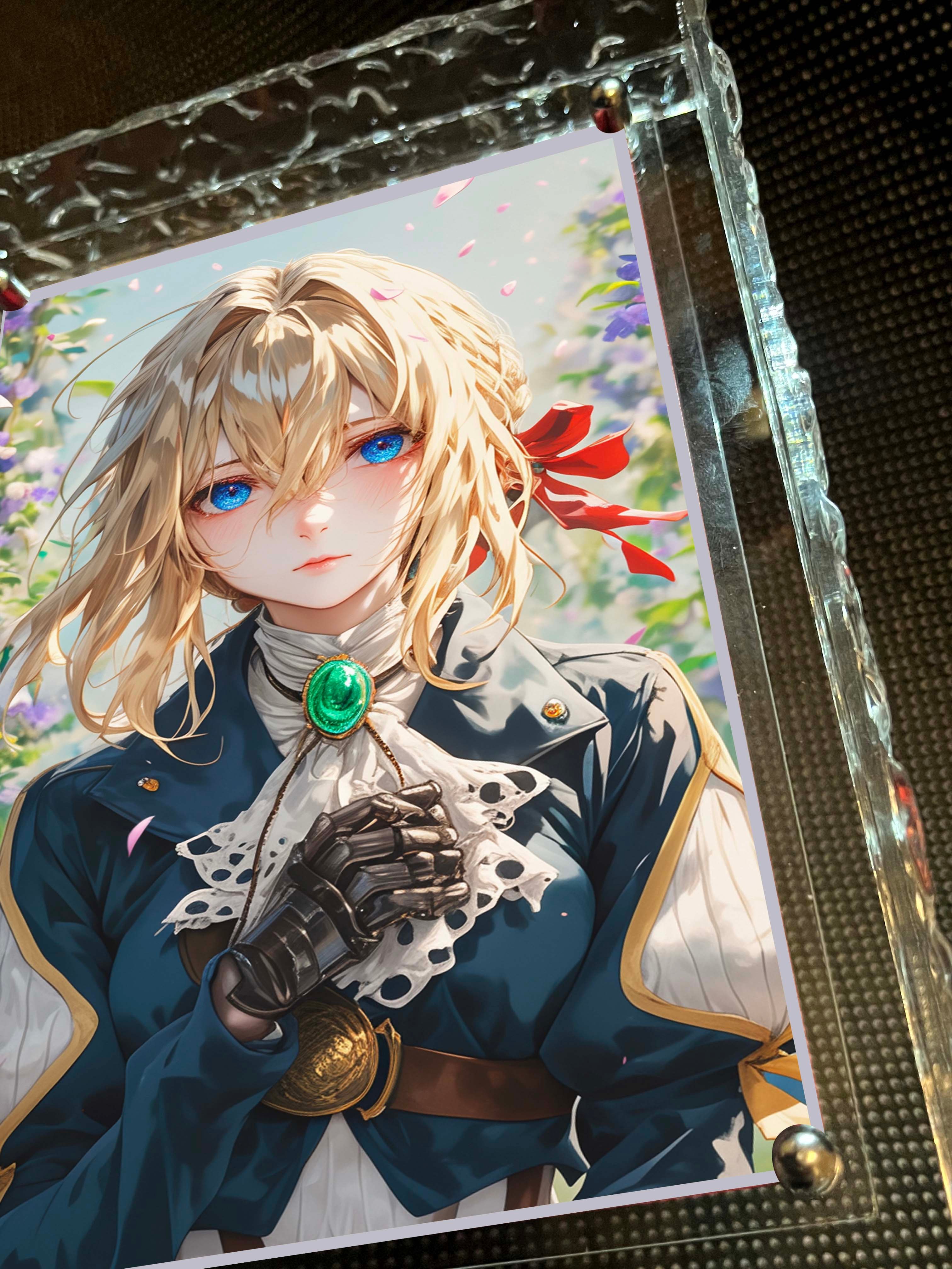 【週邊】阿喵畫社-薇爾莉特亞克力擺台