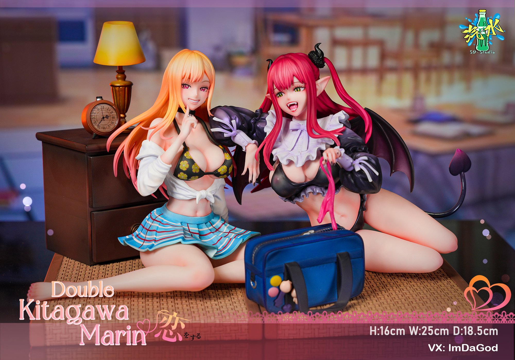 【戀上換裝娃娃】汽水Studio-桌搭CP系列 喜多川