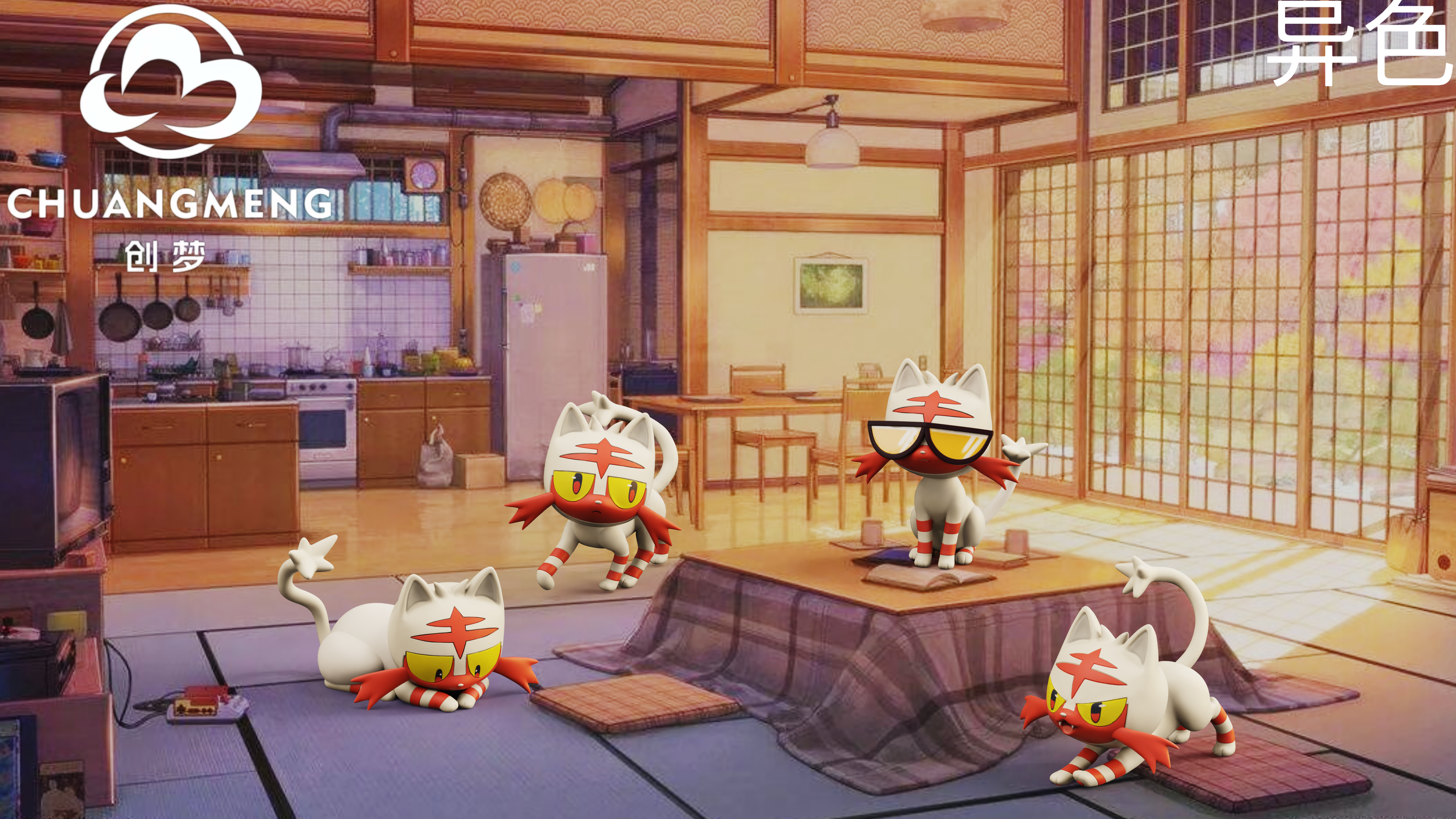 【寶可夢】CM studio-寶可夢系列 第四彈 火斑喵