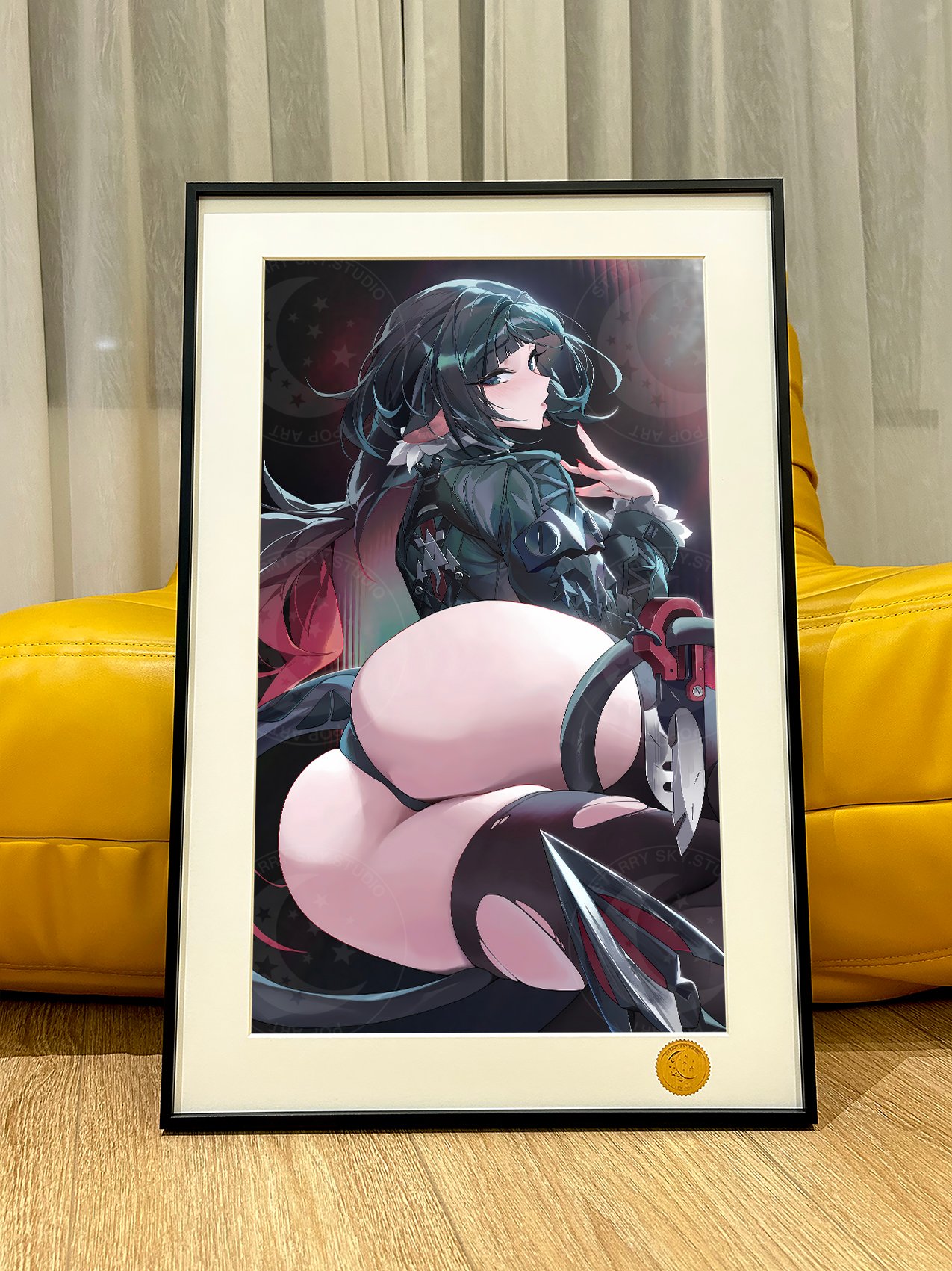 【週邊】星空工作室－絕區零 躺姿簡杜 裝飾畫