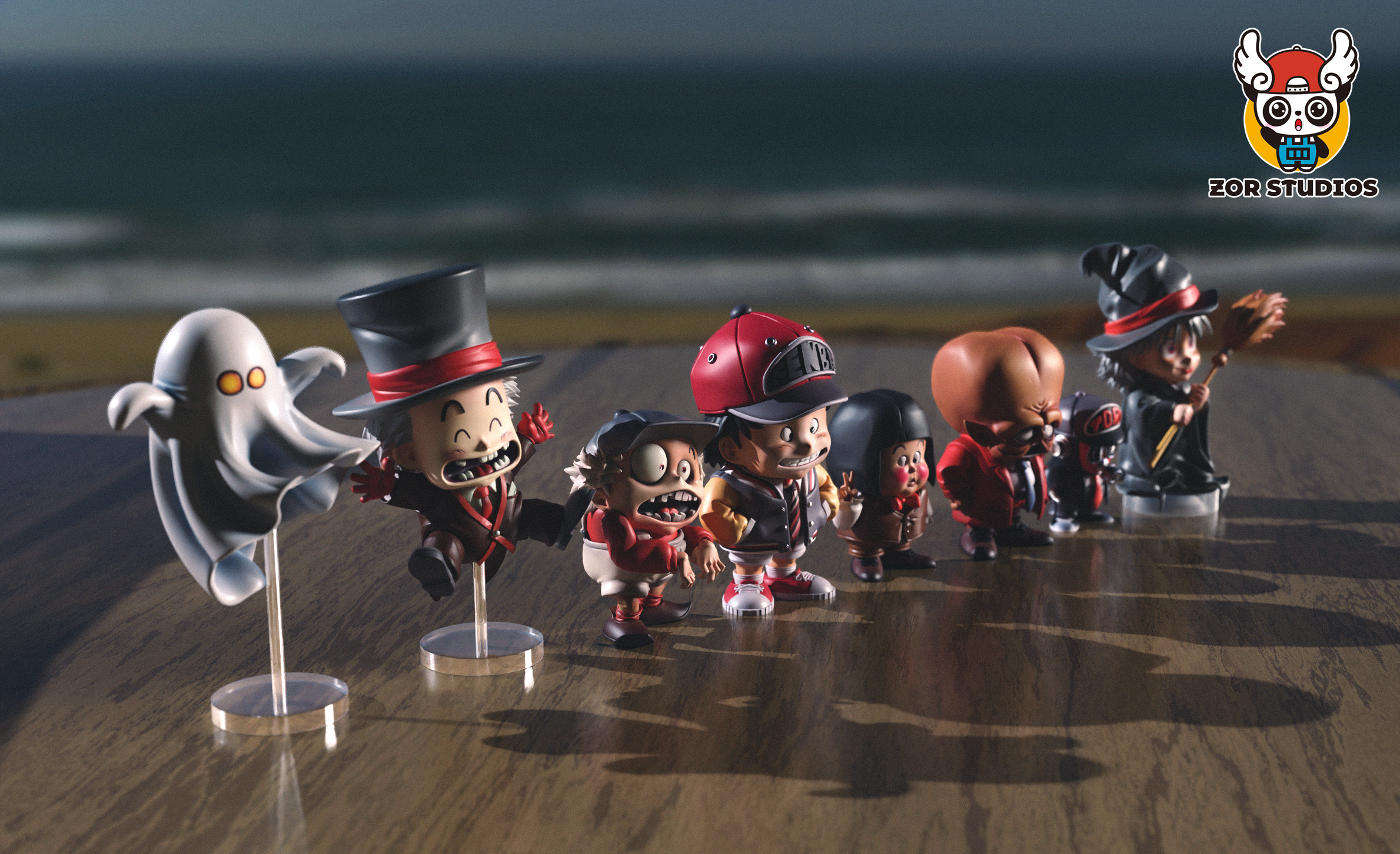 【阿拉蕾】ZOR-Studios-WCF系列 萬聖節扉頁排坐 第二彈