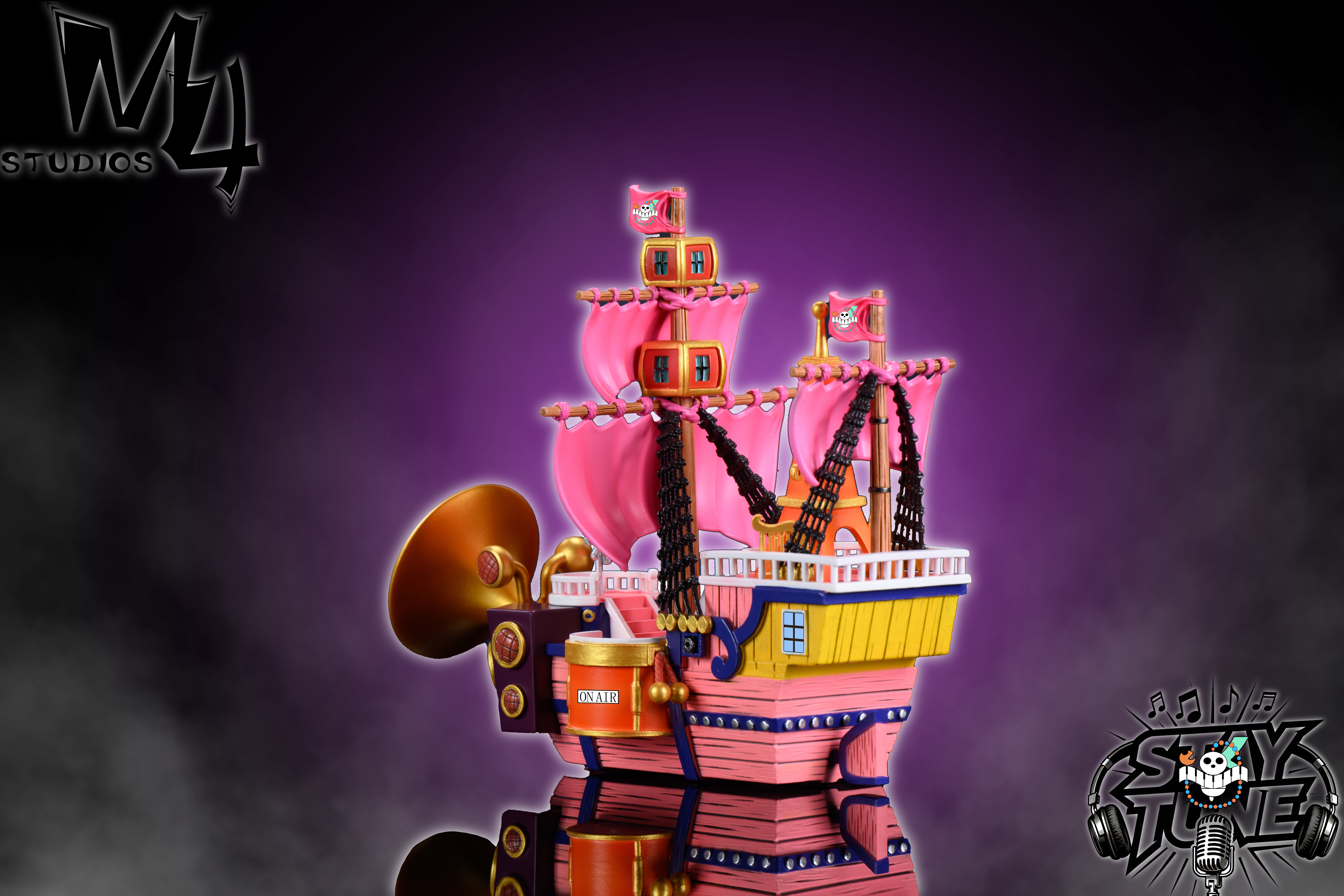 【海賊王】M4工作室-全員船系列 第二十九彈 啊普海賊船 STAY TUNE 號