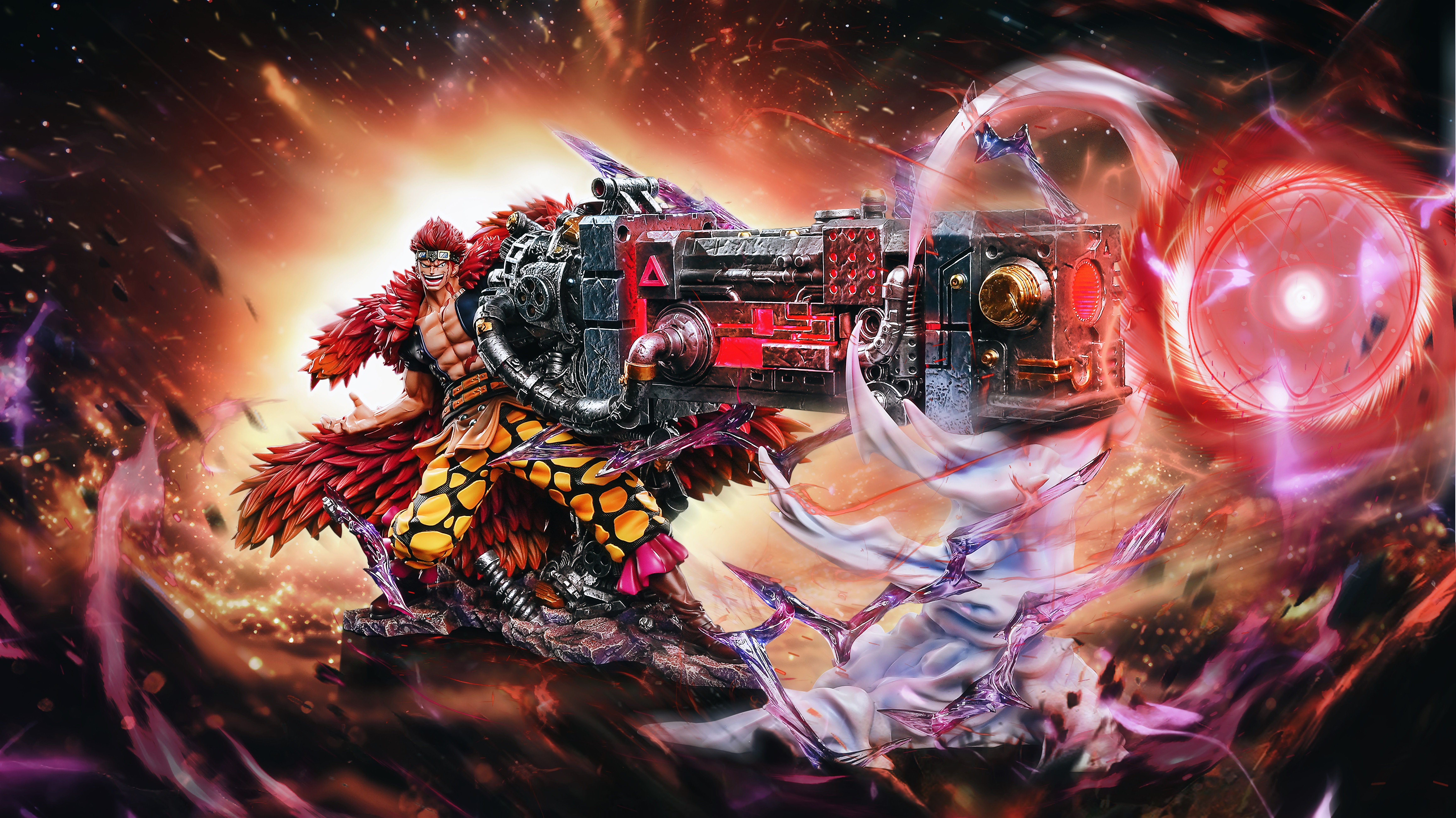 【海賊王】LX-Studios-尤斯塔斯·基德 電磁砲