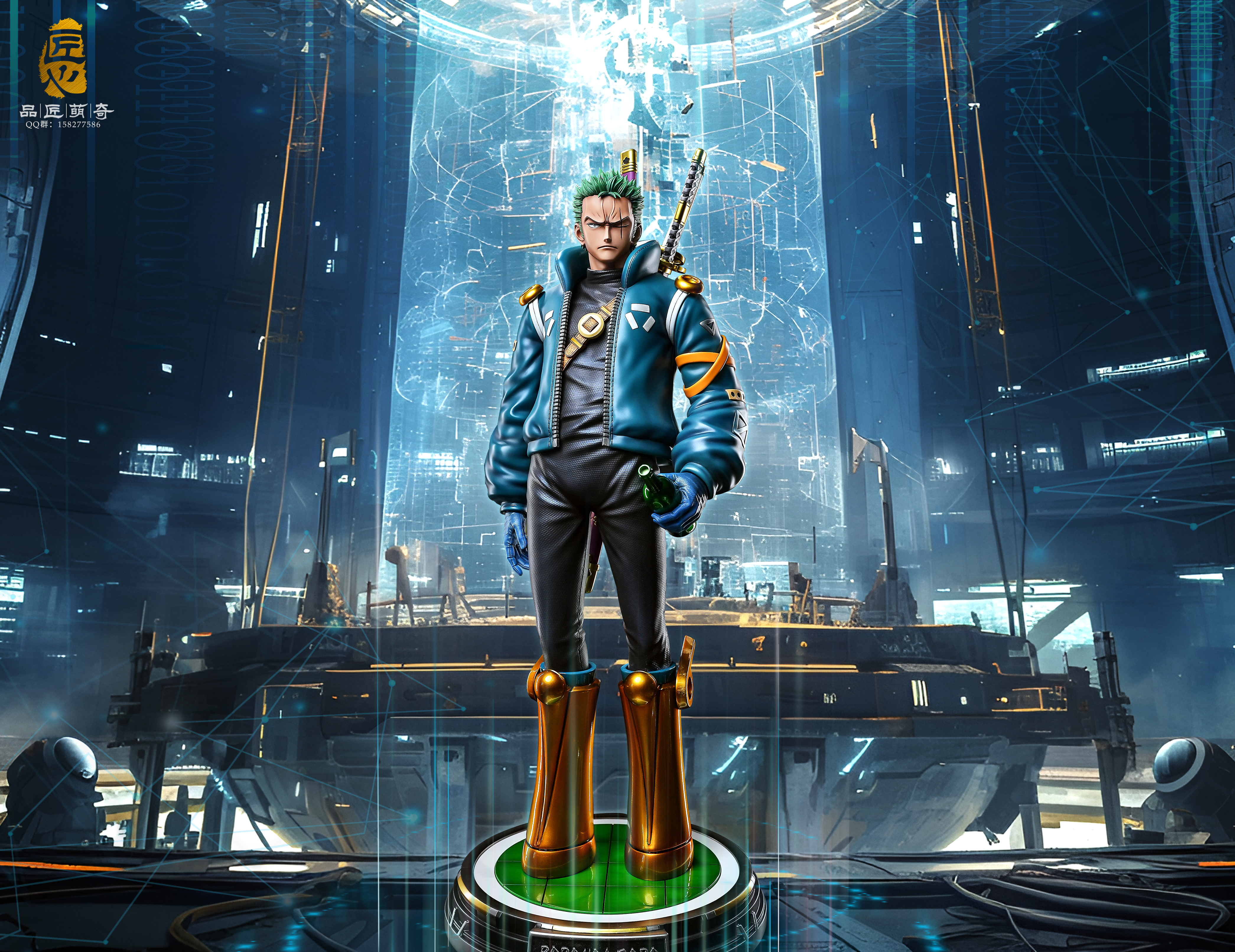 【海賊王】品匠萌奇-蛋頭島索隆