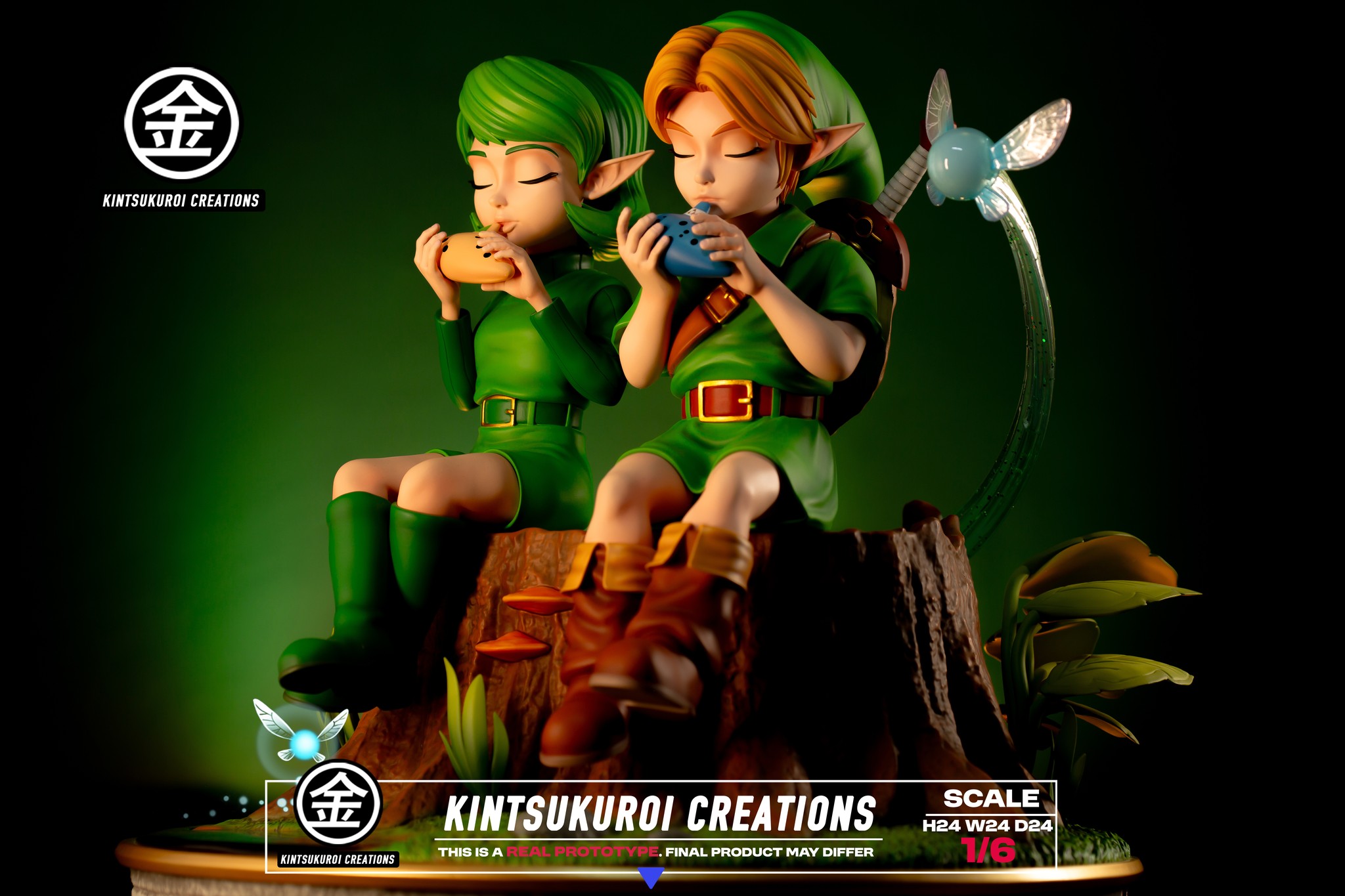 【薩爾達傳說】KINTSUKUROI CREATIONS－Young Link & Saria