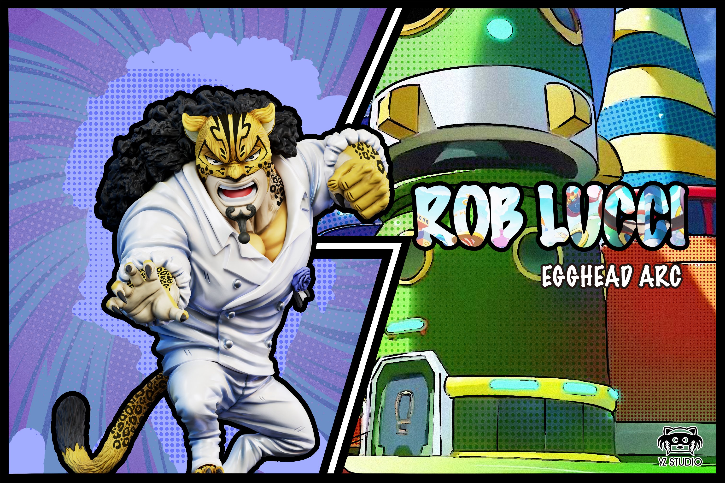 【海賊王】YZ工作室-未來島 蛋尖島 第13彈 雙王槍 六王槍 羅布路奇