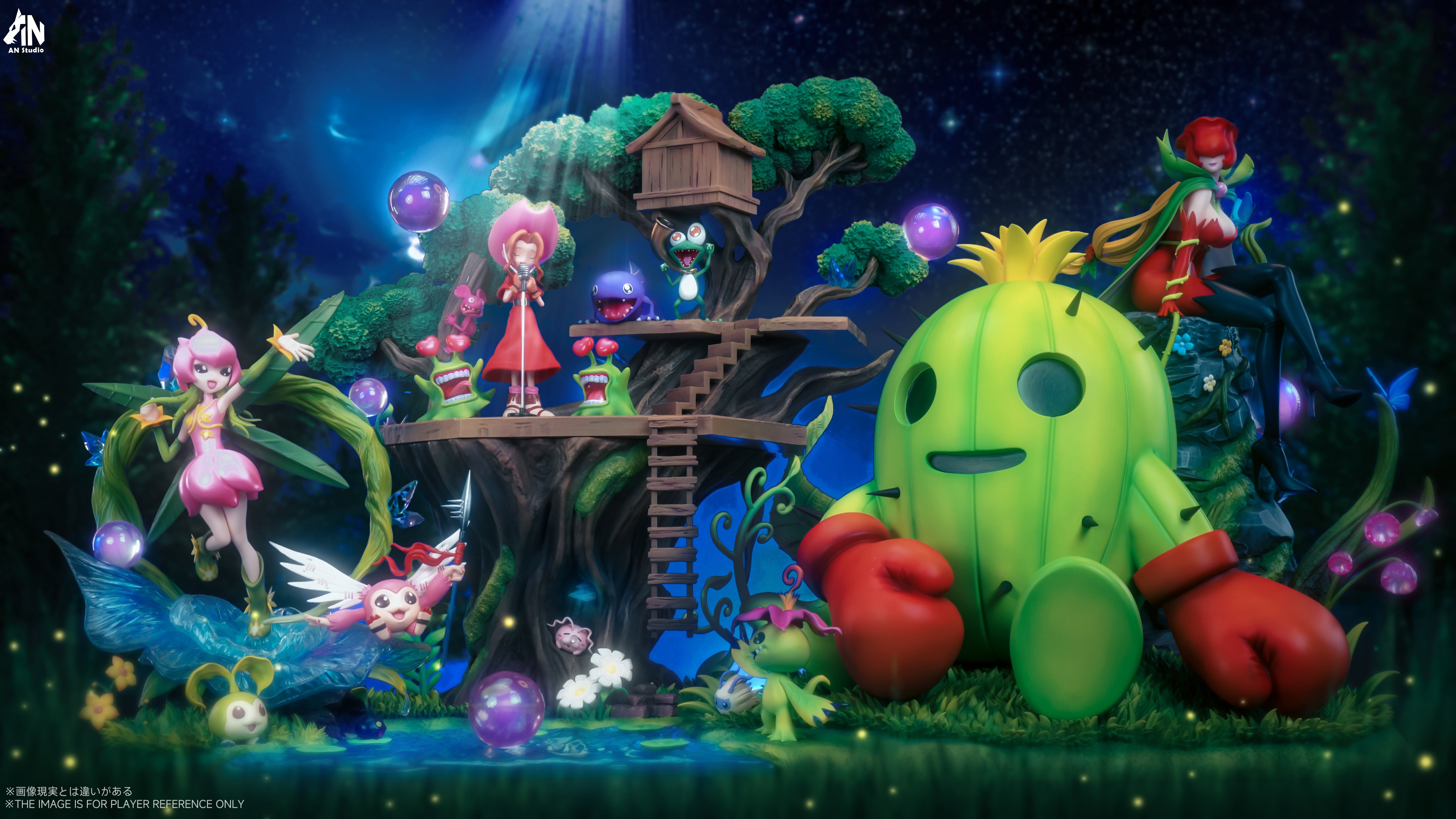 【數碼寶貝】AN STUDIO-純真生態拼接系列