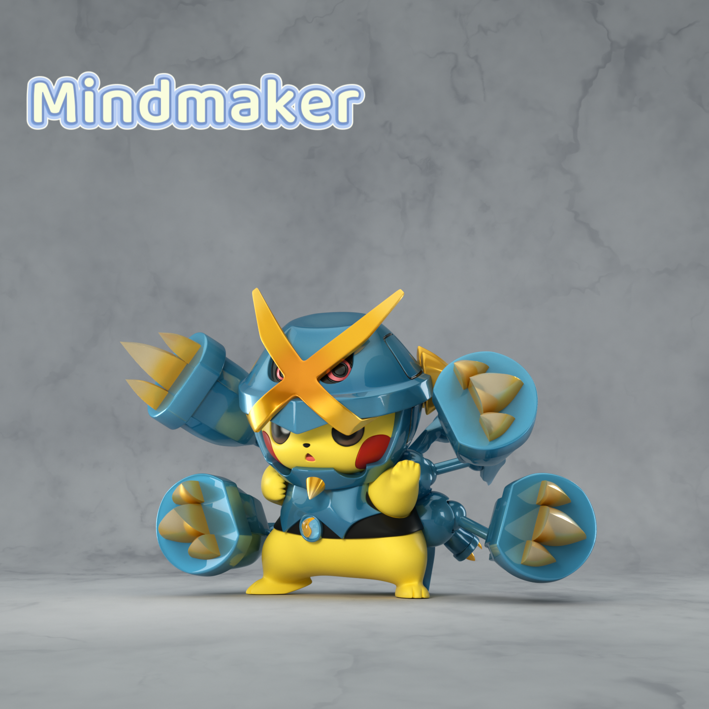 【寶可夢】MindMaker-Mega皮卡丘 第五彈 mega巨金怪皮卡丘