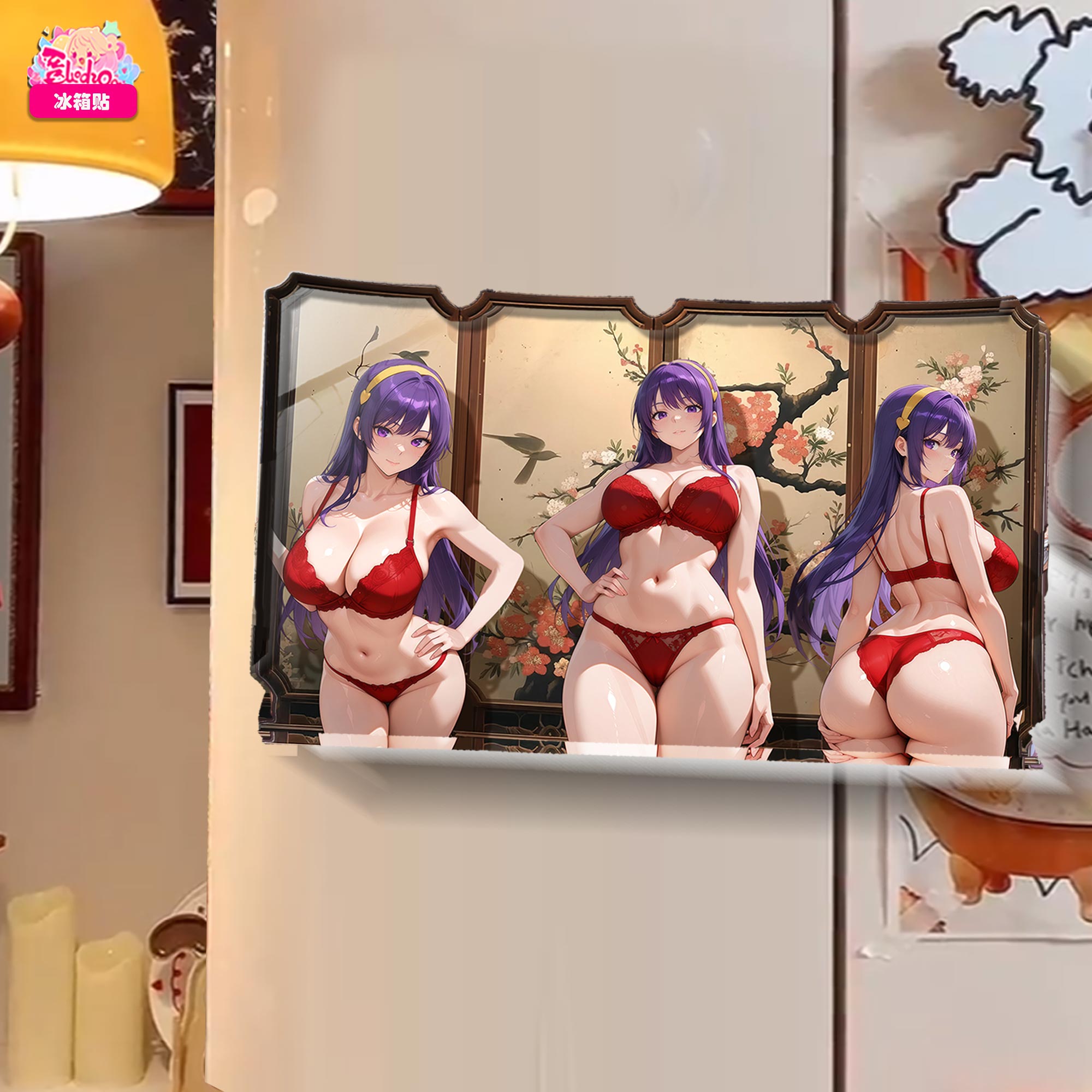 【週邊】阿喵畫社－動漫屏風系列 冰箱貼