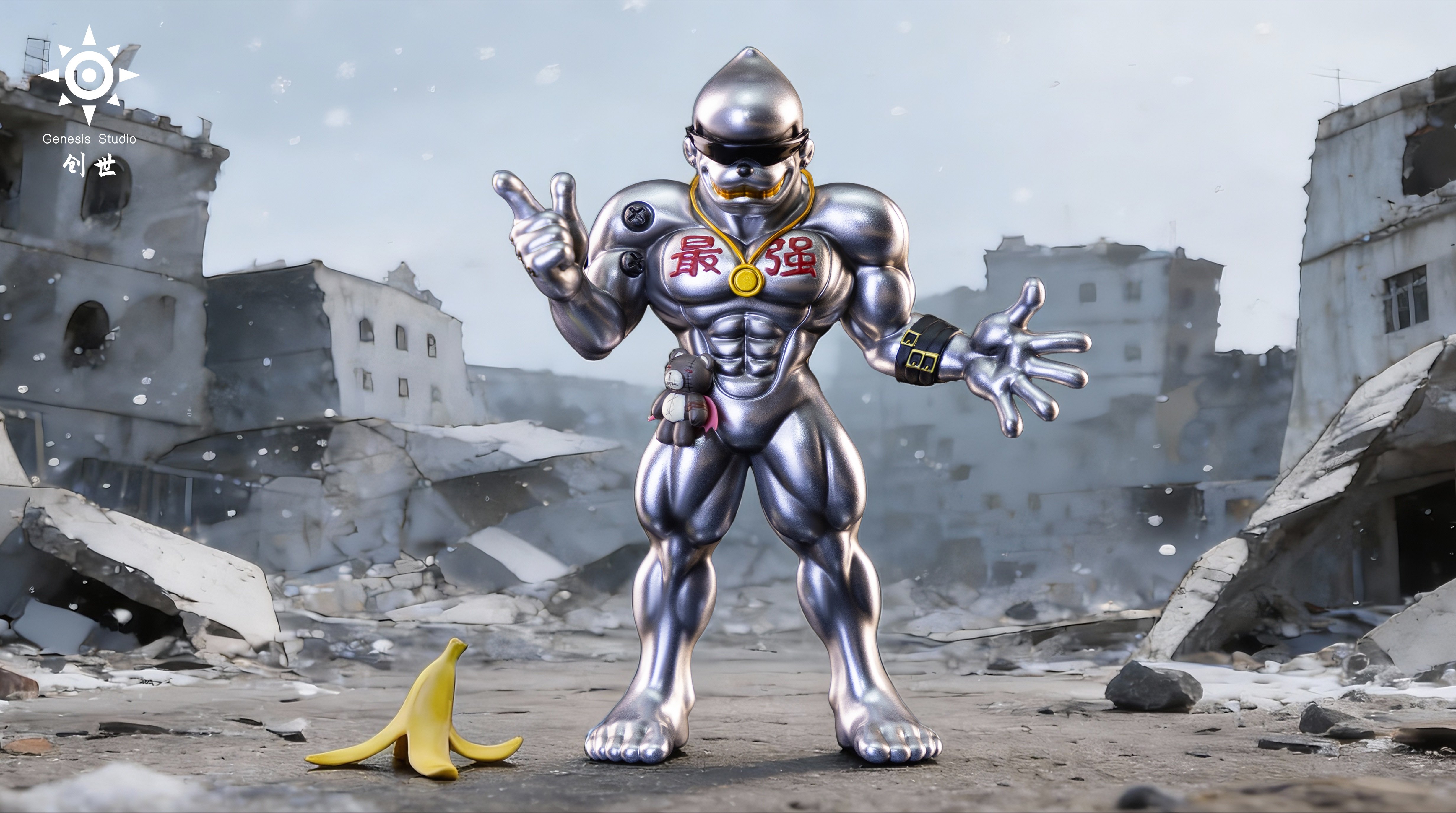 【數碼寶貝】創世工作室－木偶篇 鋼鐵悟空獸