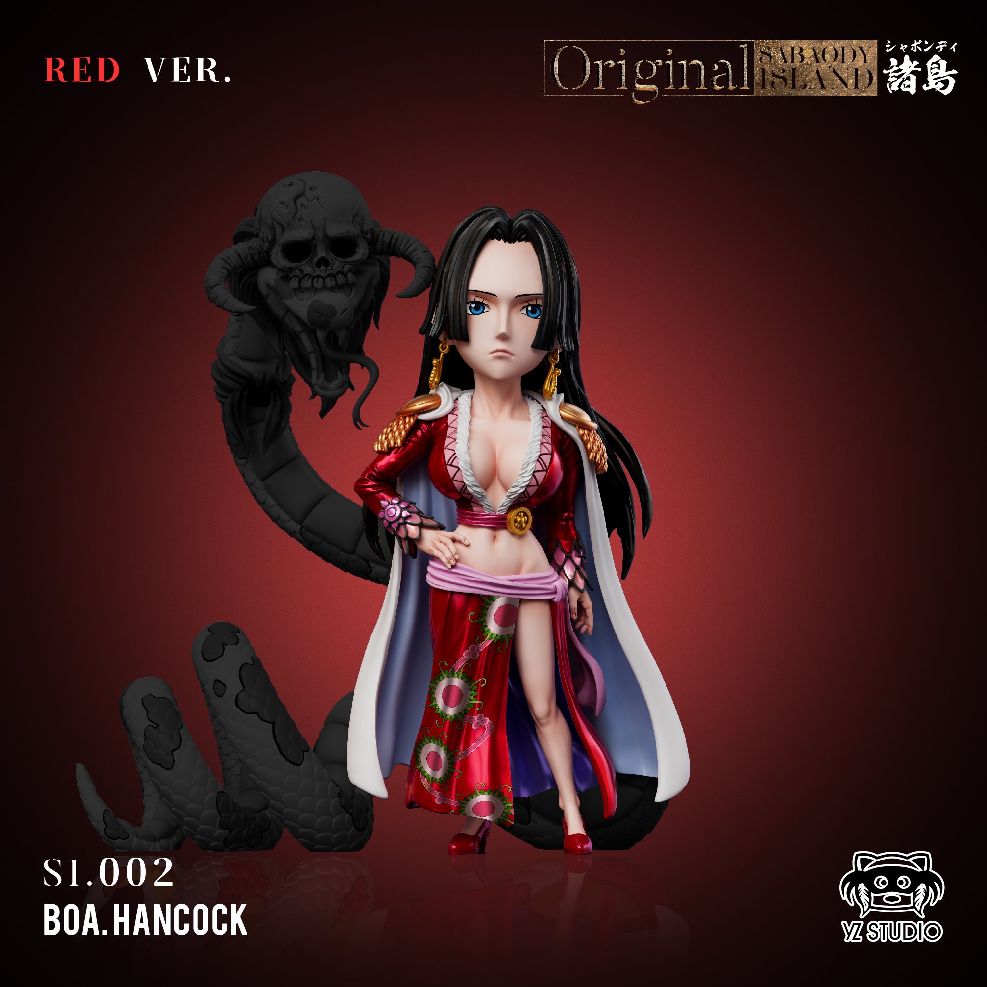 【海賊王】YZ工作室-新世界 香波地群島 002 女帝 波雅漢庫克