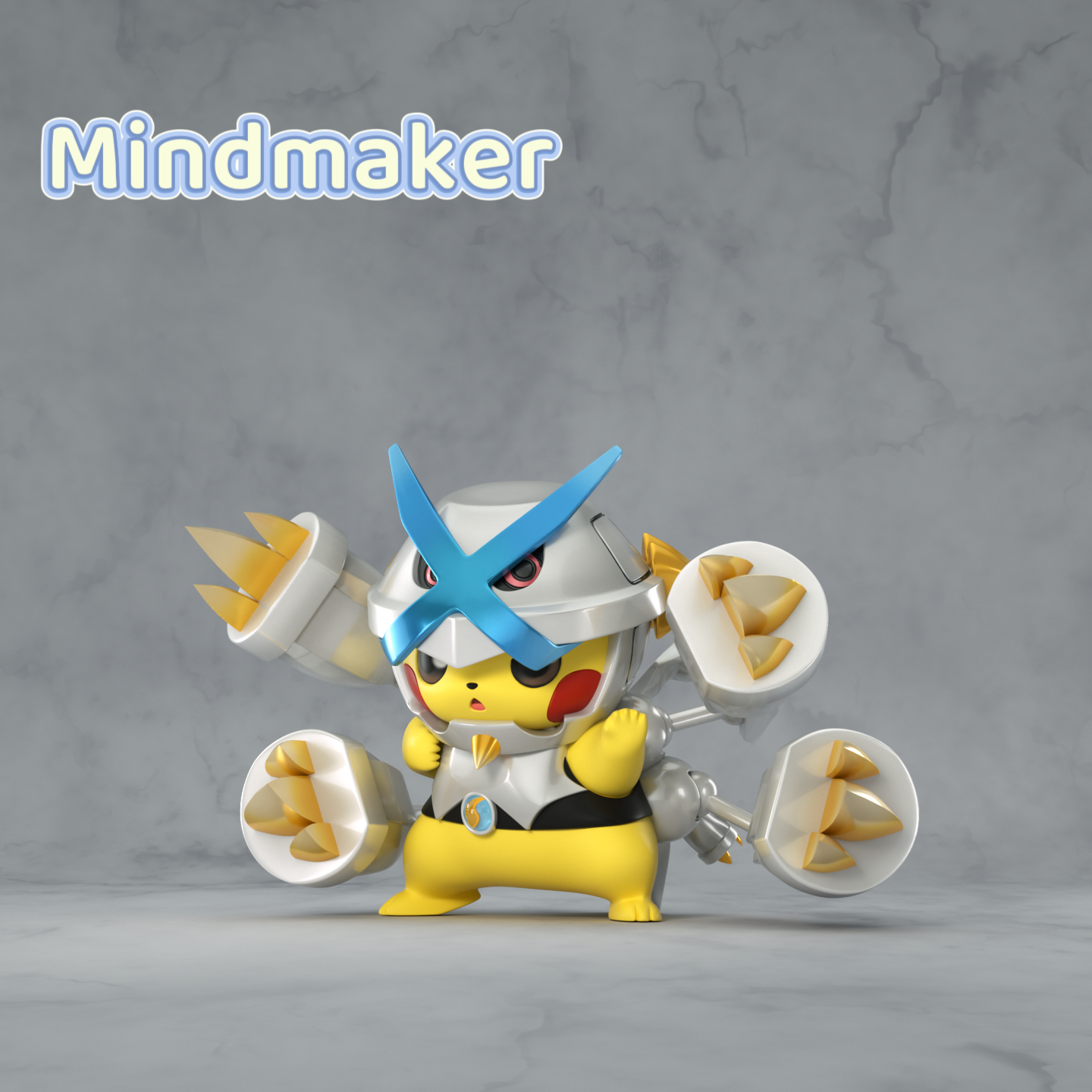 【寶可夢】MindMaker-Mega皮卡丘 第五彈 mega巨金怪皮卡丘