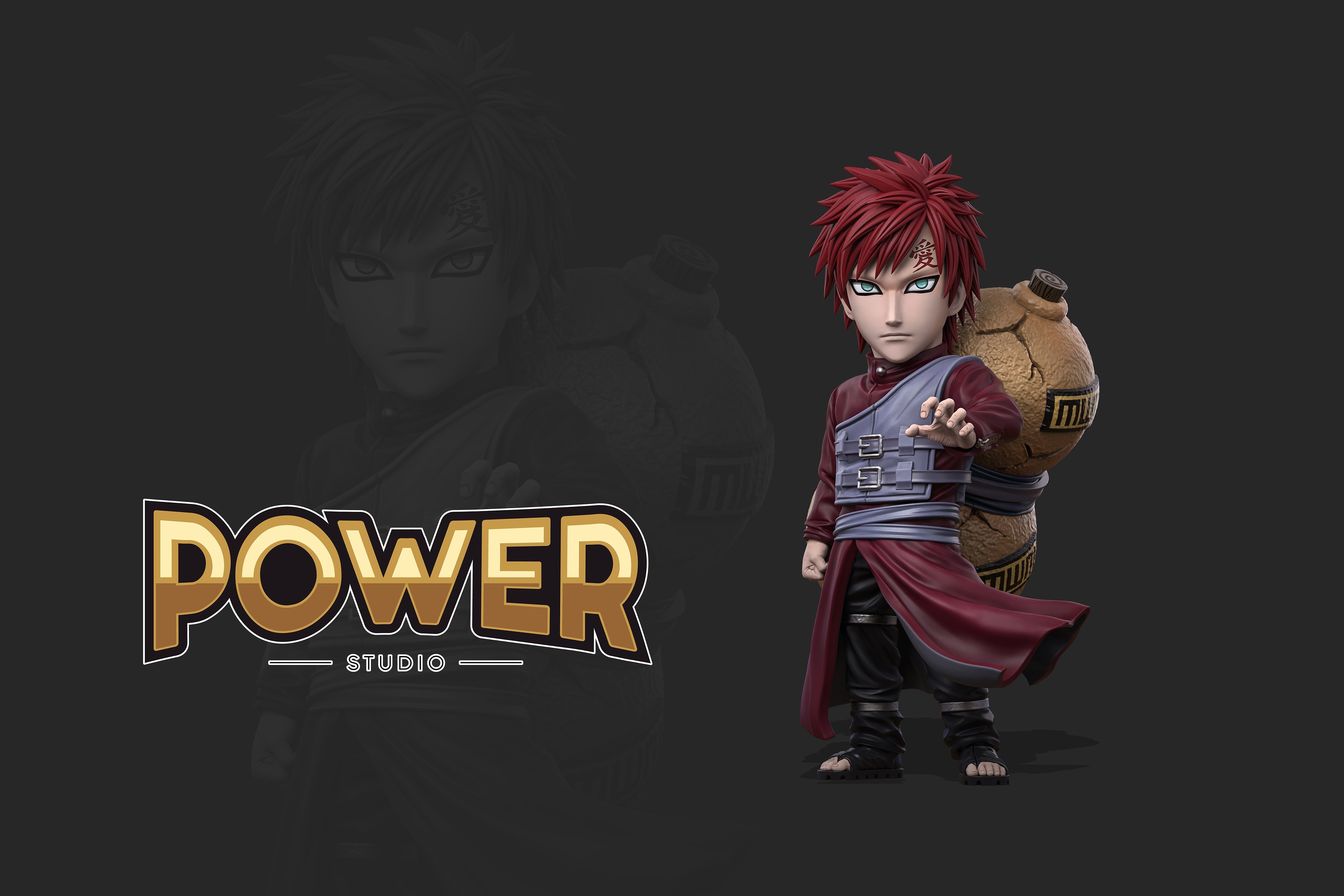 【火影忍者】Power studio-青年我愛羅