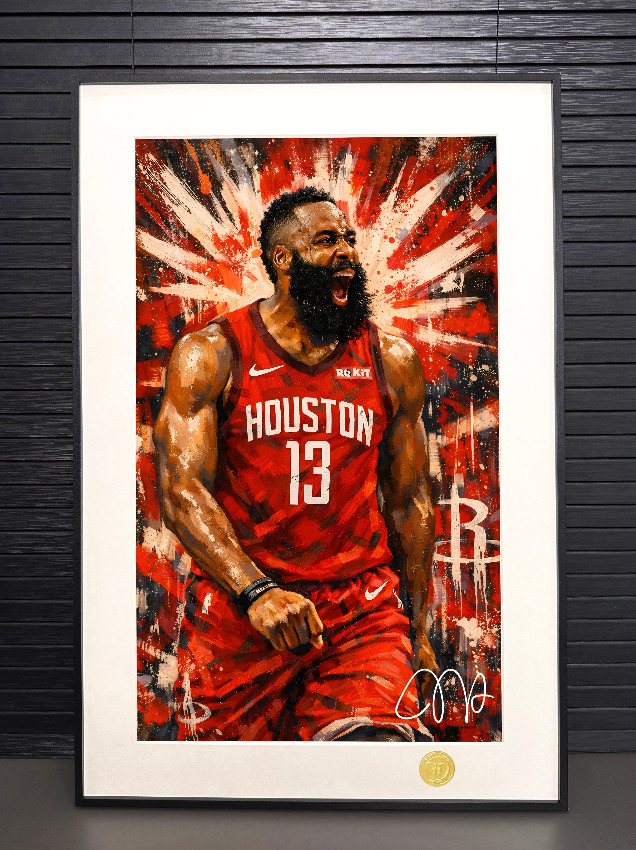 【週邊】H2工作室－火箭登 裝飾畫