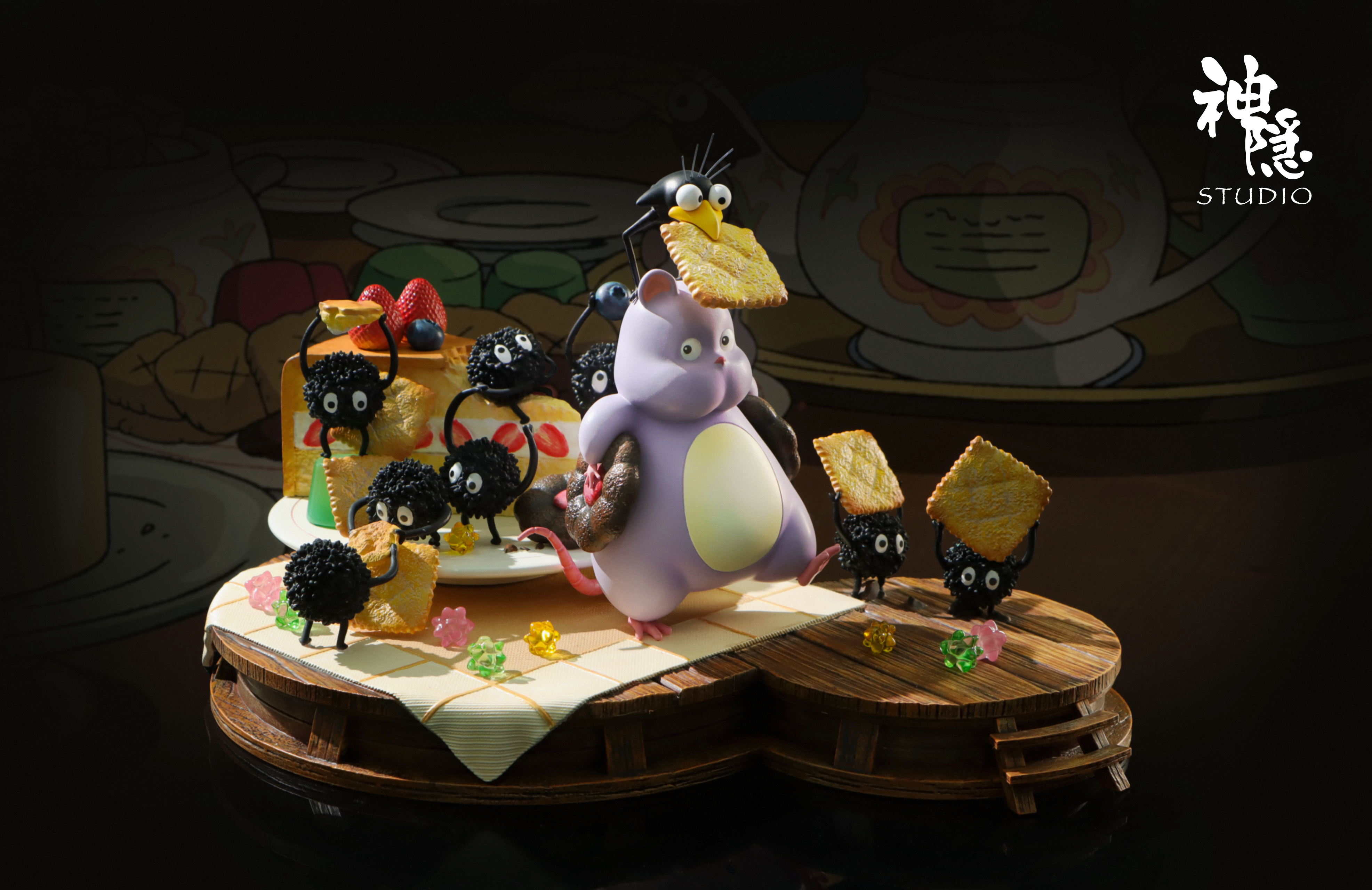 【宮崎駿】神隱工作室－遇見系列 千與千尋 坊寶寶的收穫