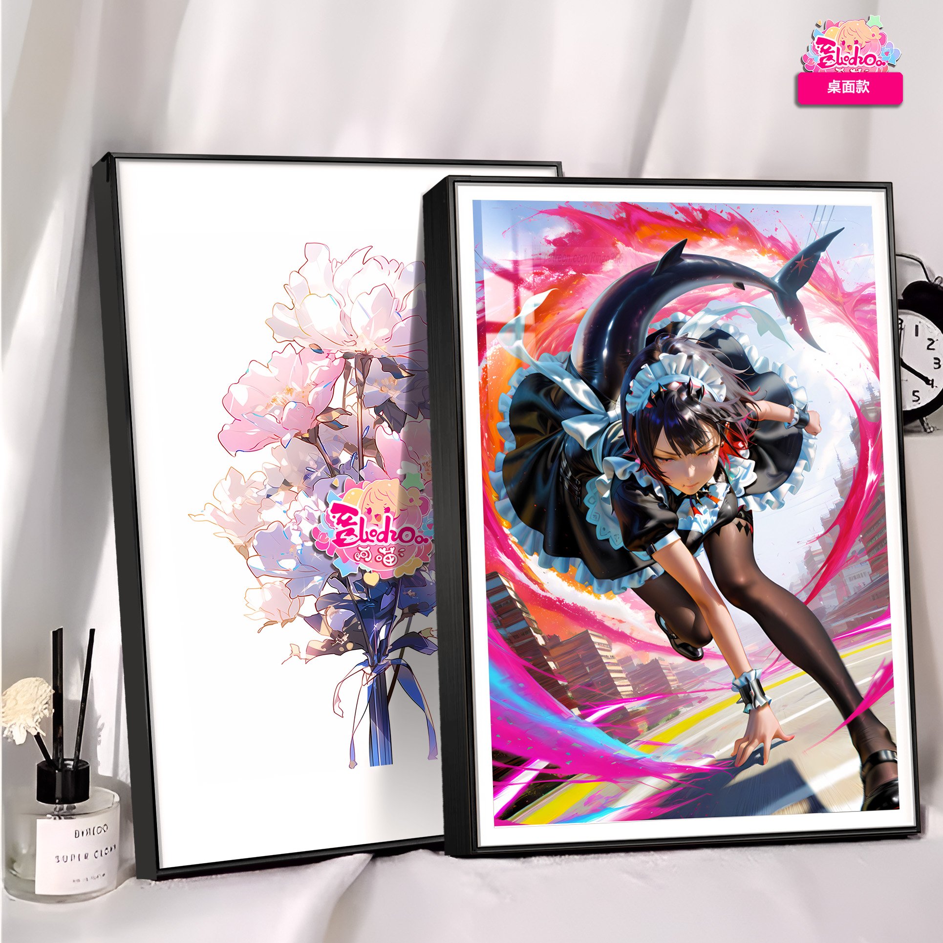 【週邊】阿喵畫社-戰鬥姿態 鯊魚妹