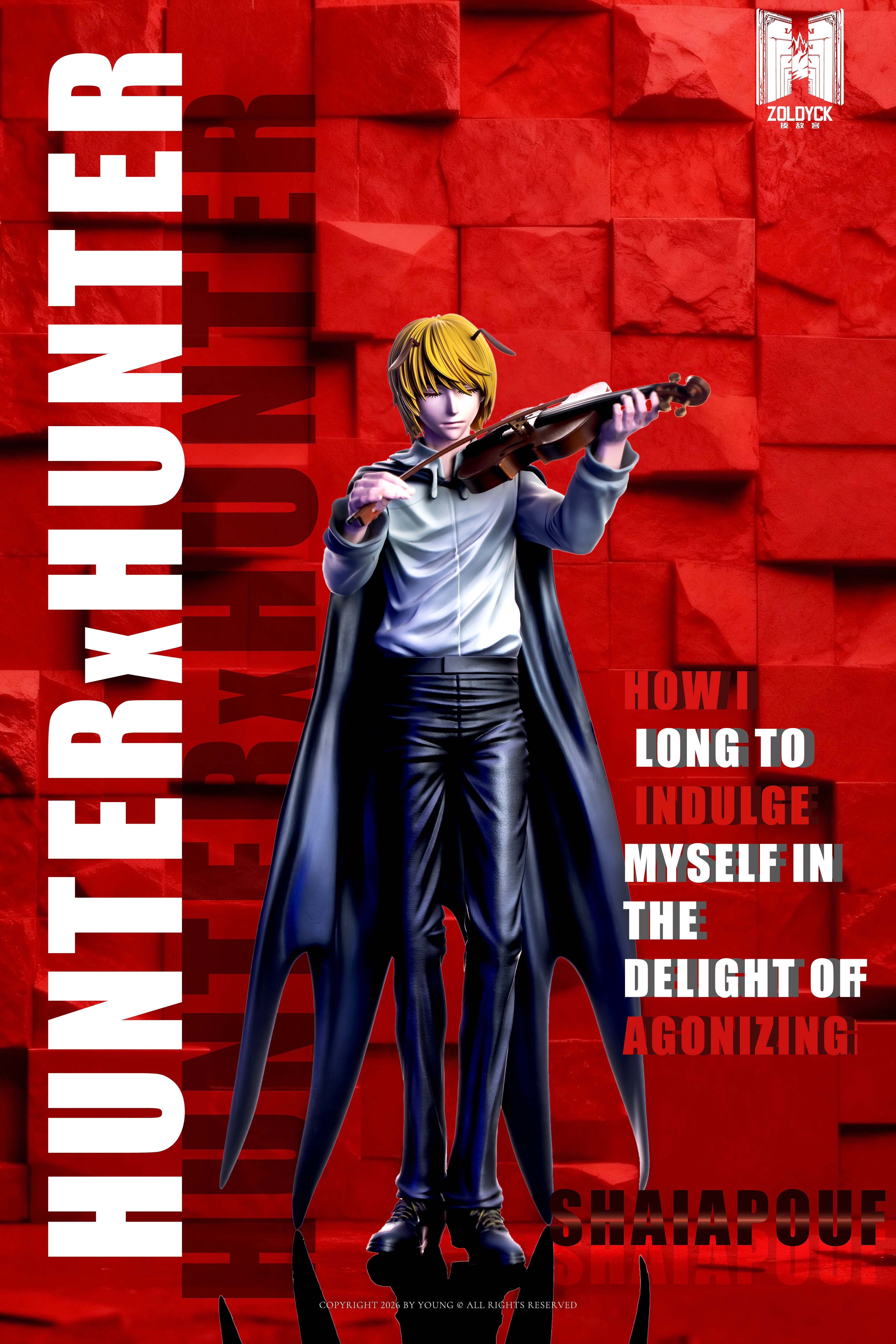 【全職獵人】Zoldyck（ZDK）－蟻王三護衛 第一彈 梟亞普夫