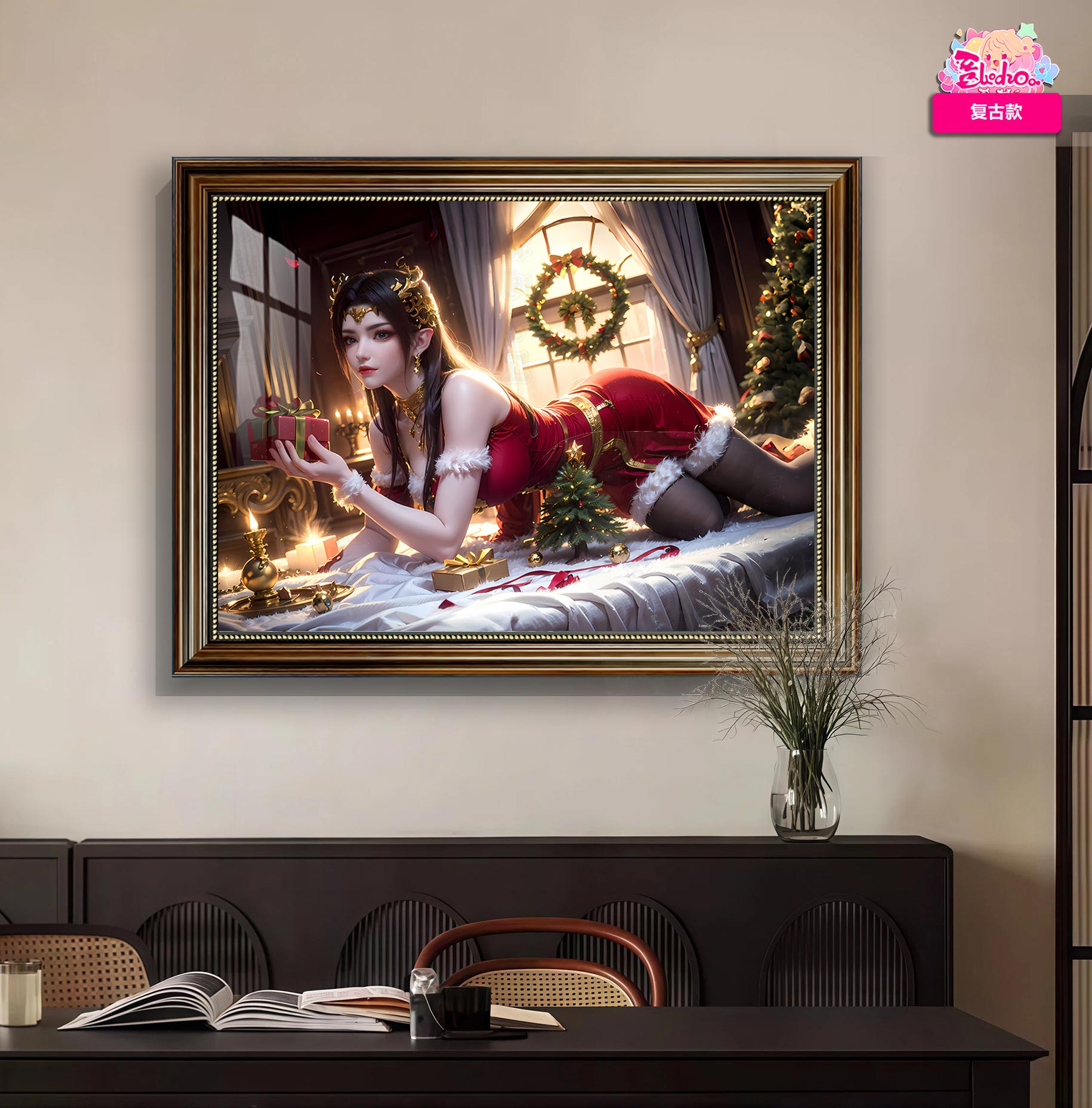 【週邊】阿喵畫社－聖誕節禮物 美杜莎