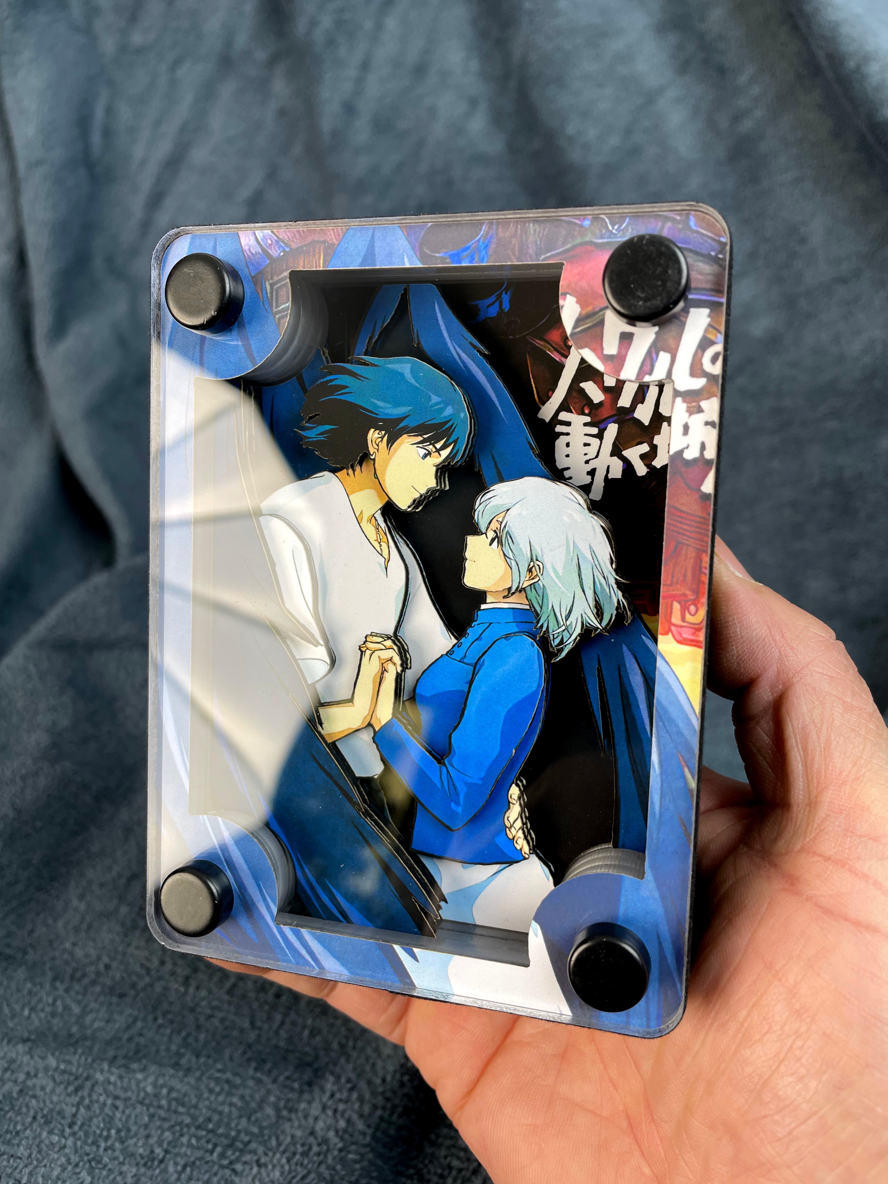 【週邊】萌萌匠-哈爾的移動城堡哈爾蘇菲立體壓克力磚擺台