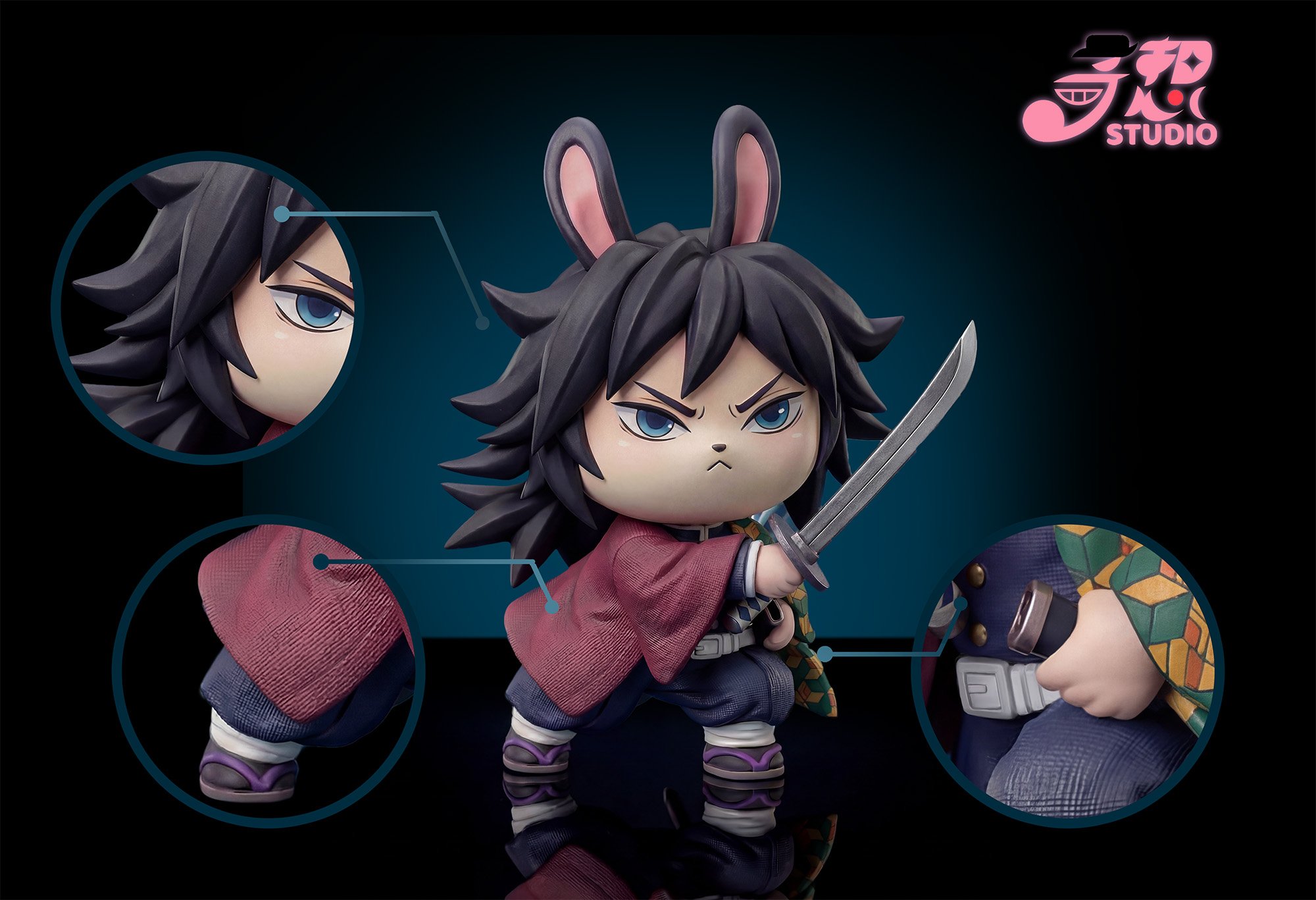 【鬼滅之刃】奇想STUDIO－同人Q版 烏撒奇系列 第二彈 烏薩勇