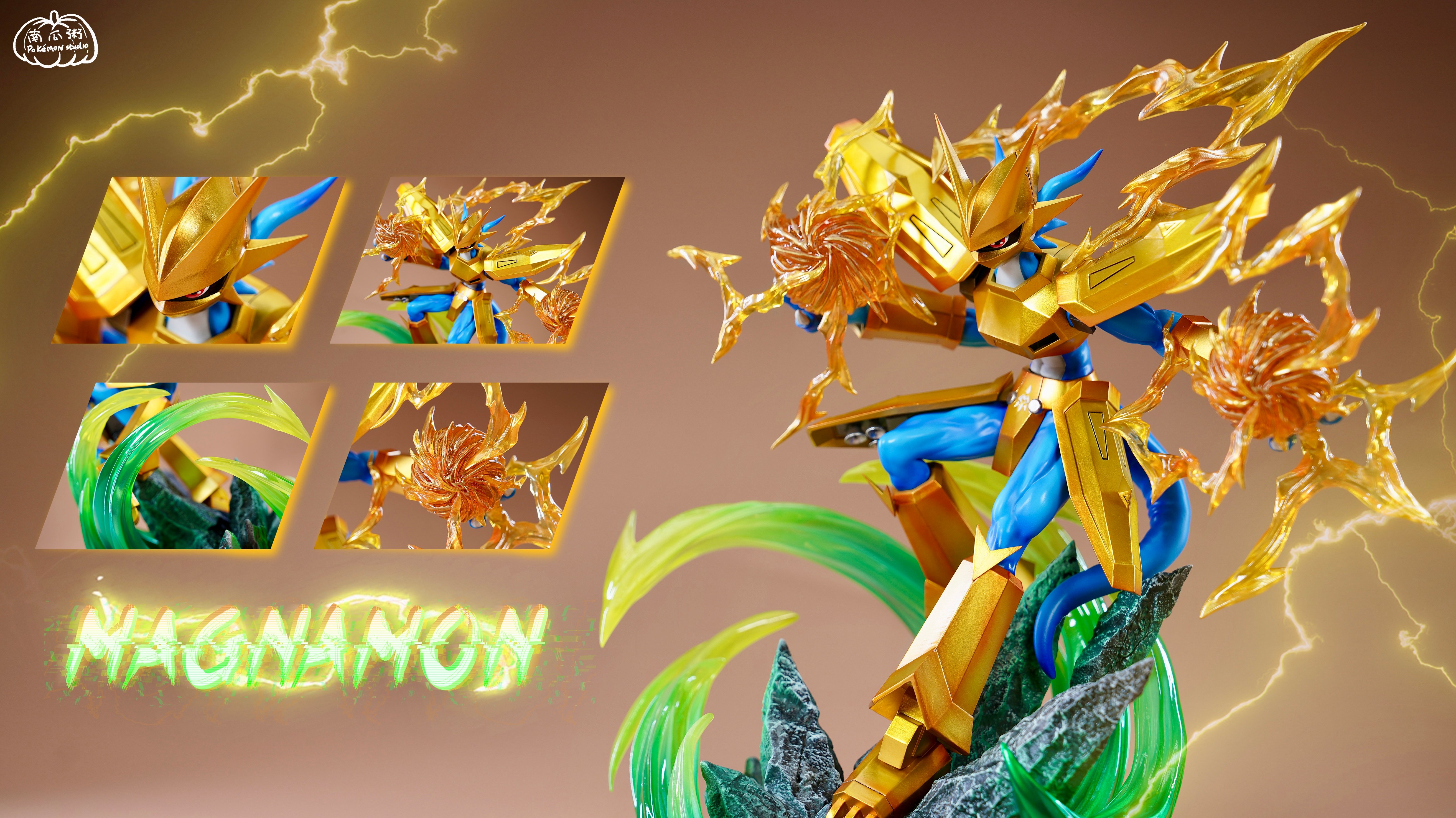 【數碼寶貝】南瓜粥工作室-奇蹟的光芒 金甲龍獸