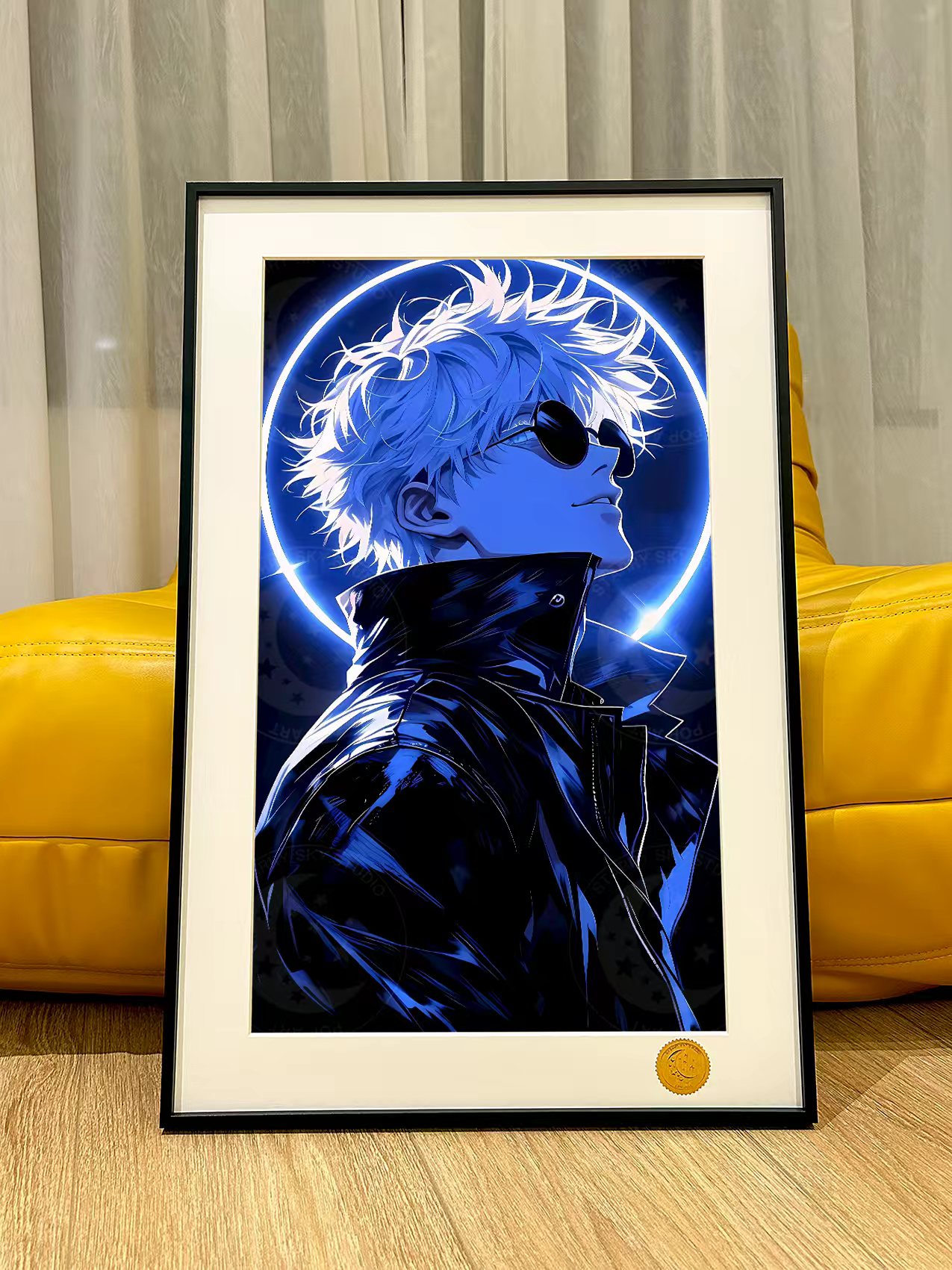 【週邊】星空工作室－咒術迴戰 藍光五條悟 裝飾畫