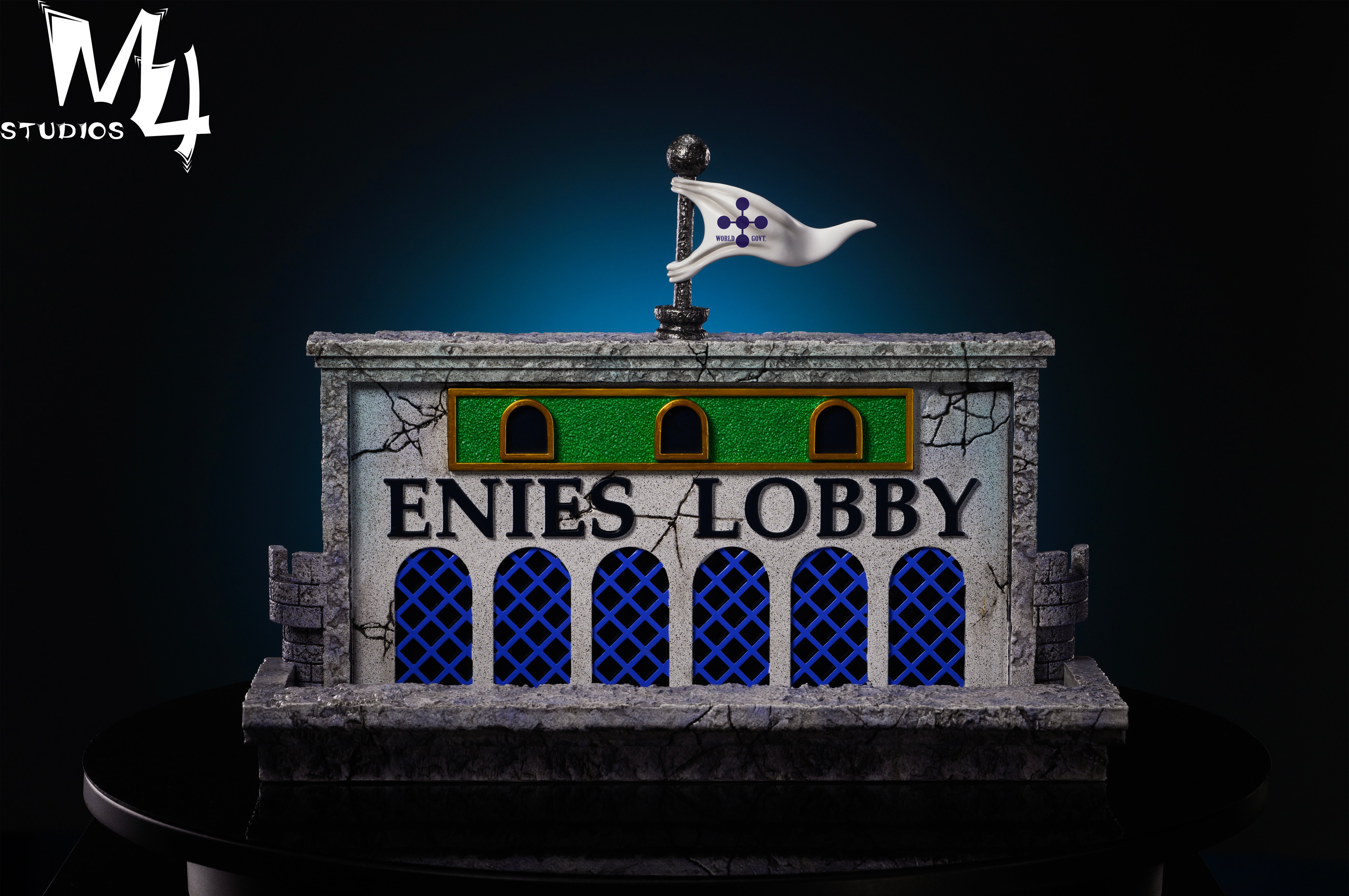 【海賊王】M4工作室-司法島CP9 第8彈 司法島地台