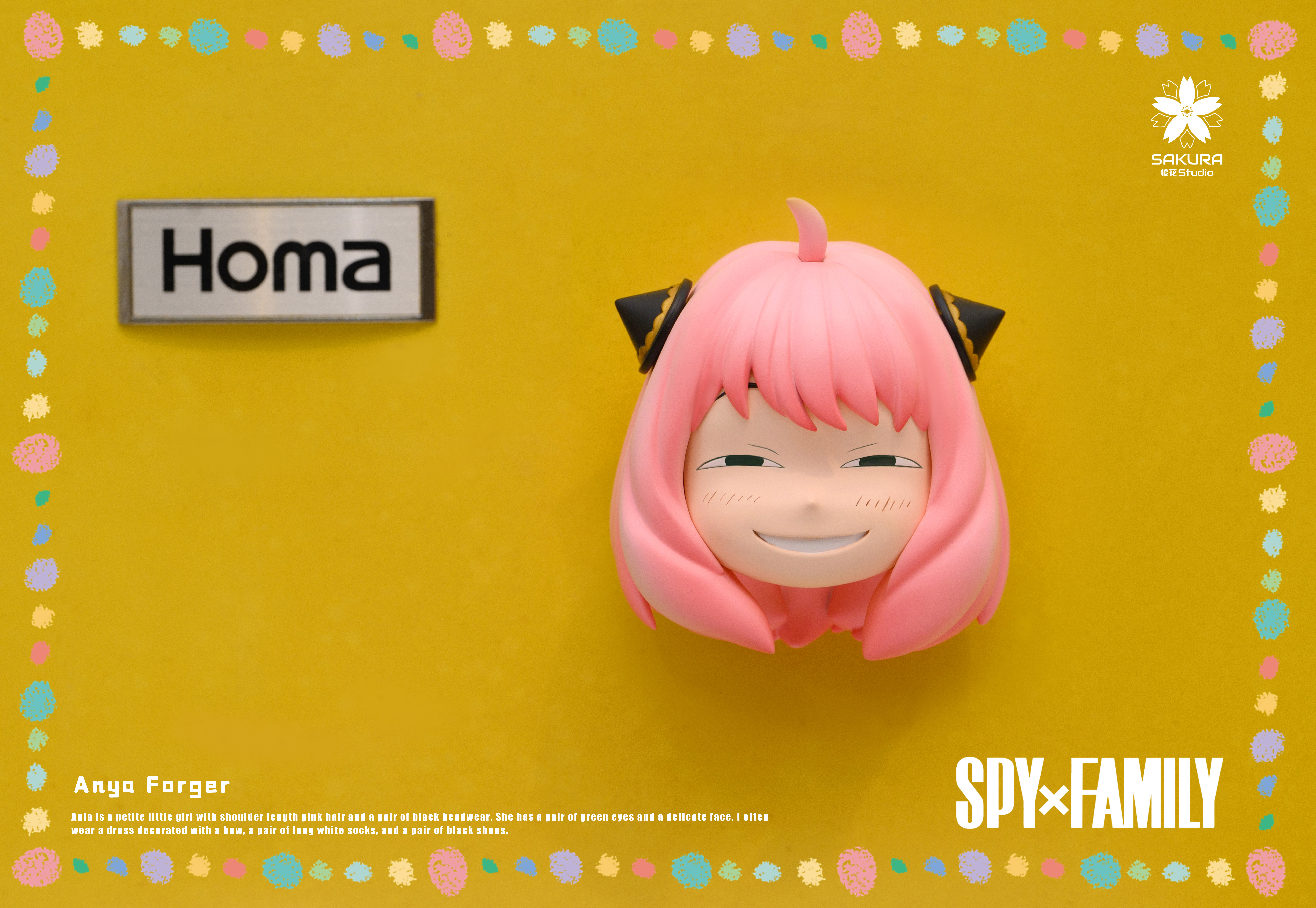 【SPYxFAMILY】櫻花 studio-冰箱貼阿尼亞