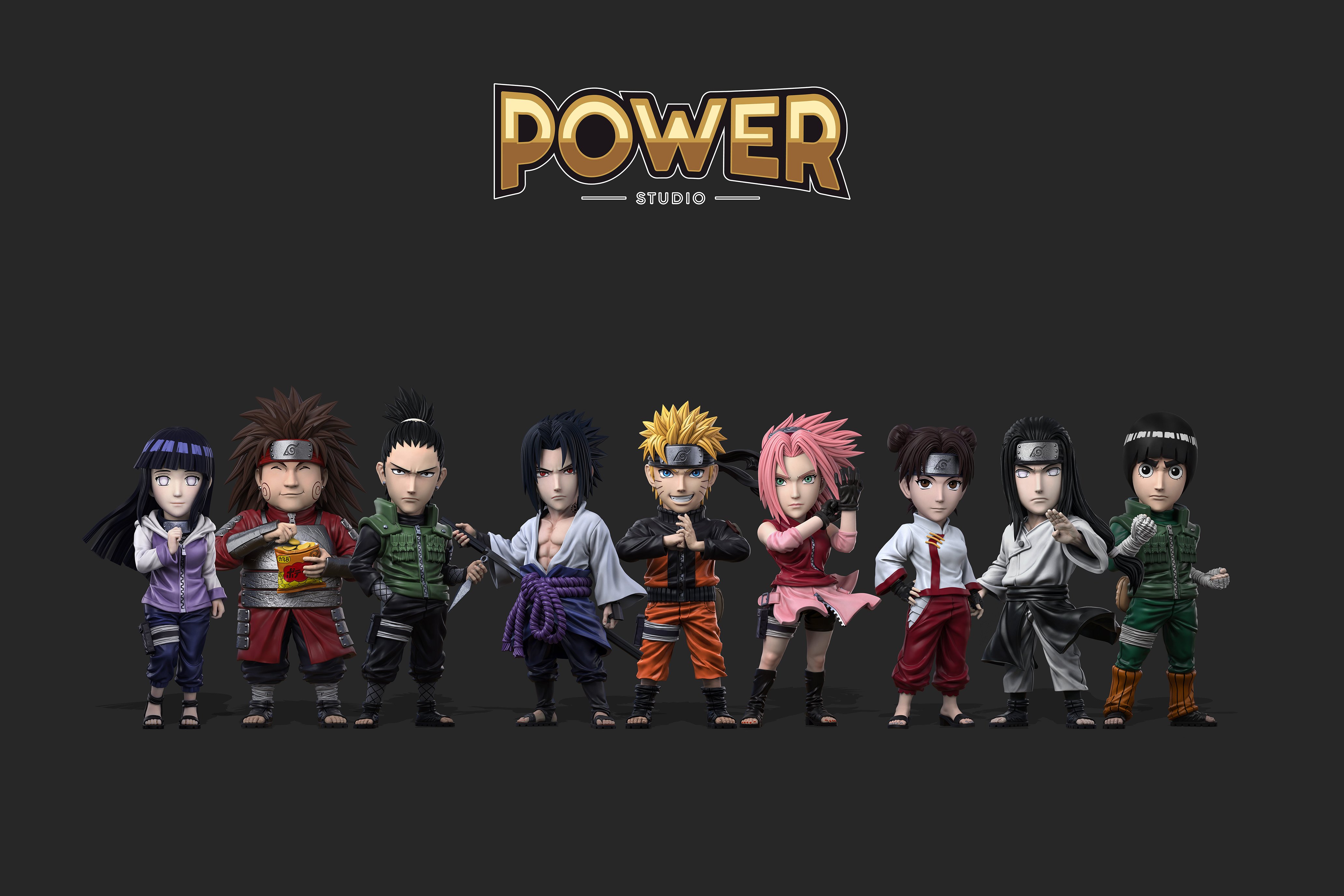 【火影忍者】Power studio-12小強第九彈 天天