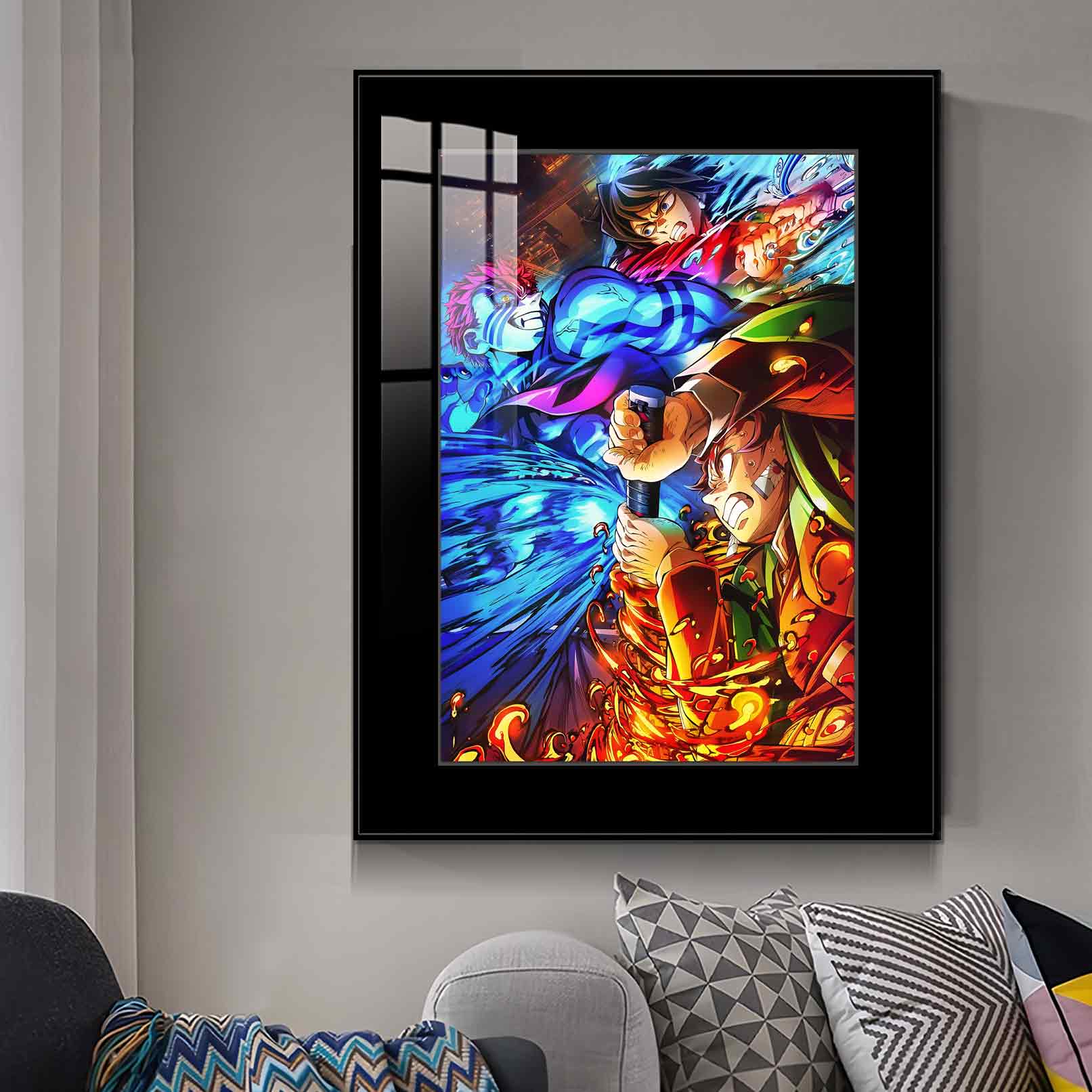 【週邊】橘子工作室-義勇炭治郎VS猗窩座