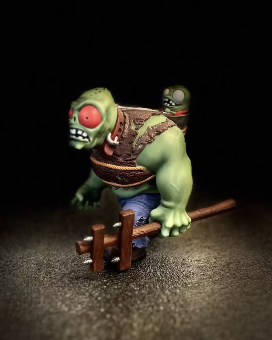 【植物大戰殭屍】時光工作室 Time Studio－紅眼巨人殭屍