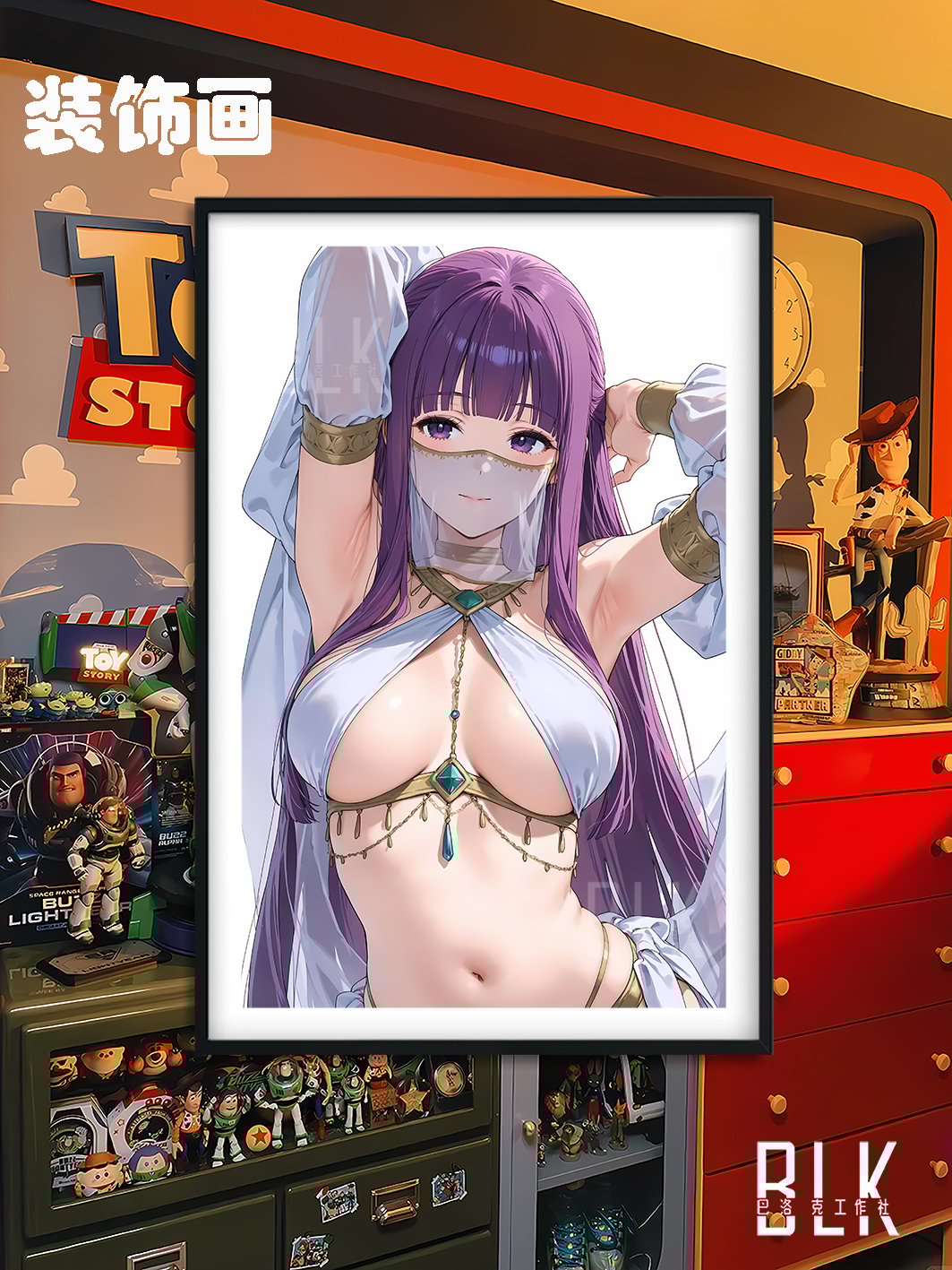 【週邊】巴洛克－葬送的芙莉蓮 異域菲倫 裝飾畫＆冰箱貼