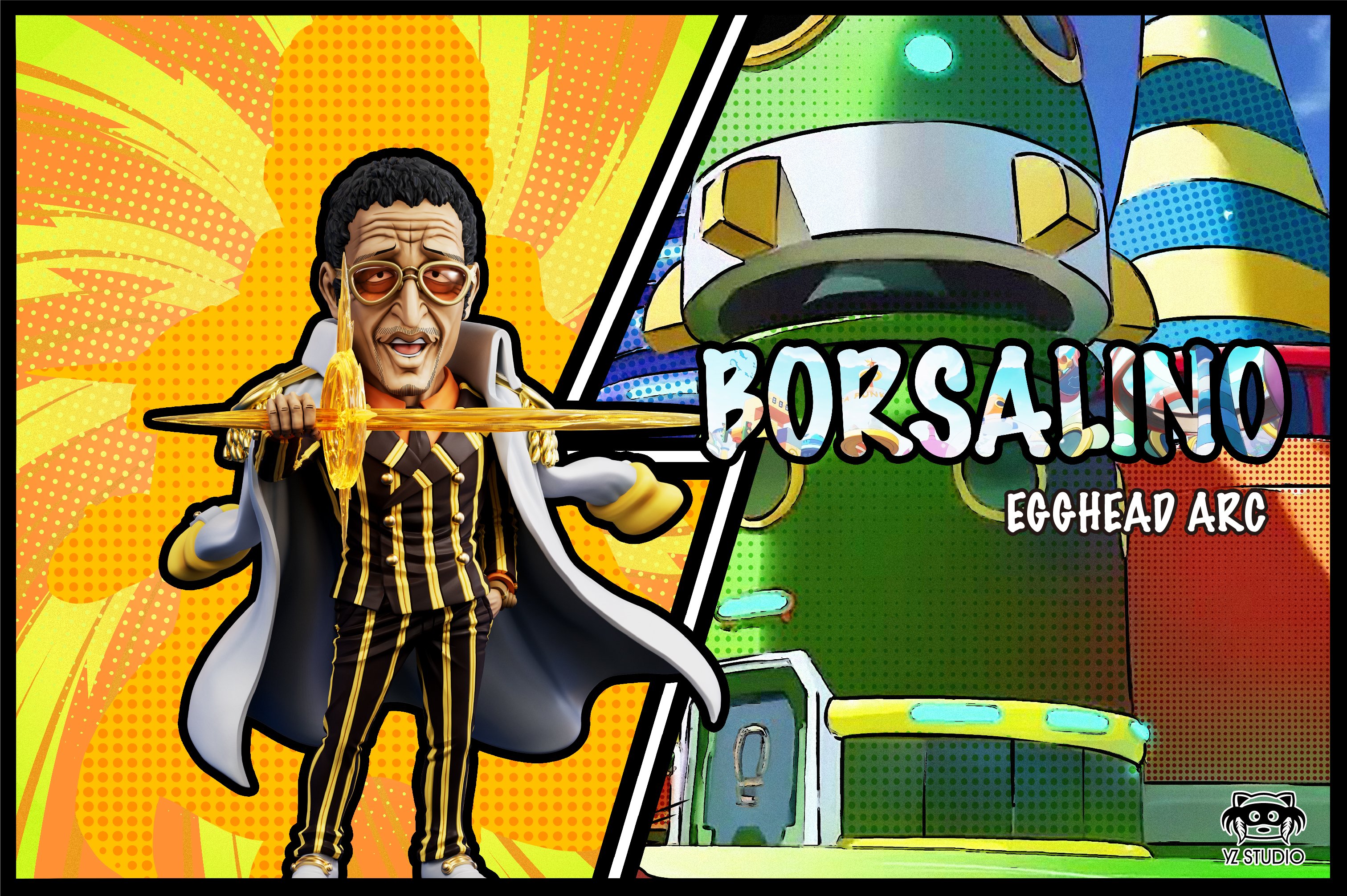 【海賊王】YZ工作室-未來島 第14彈 海軍 第41彈 黃猿