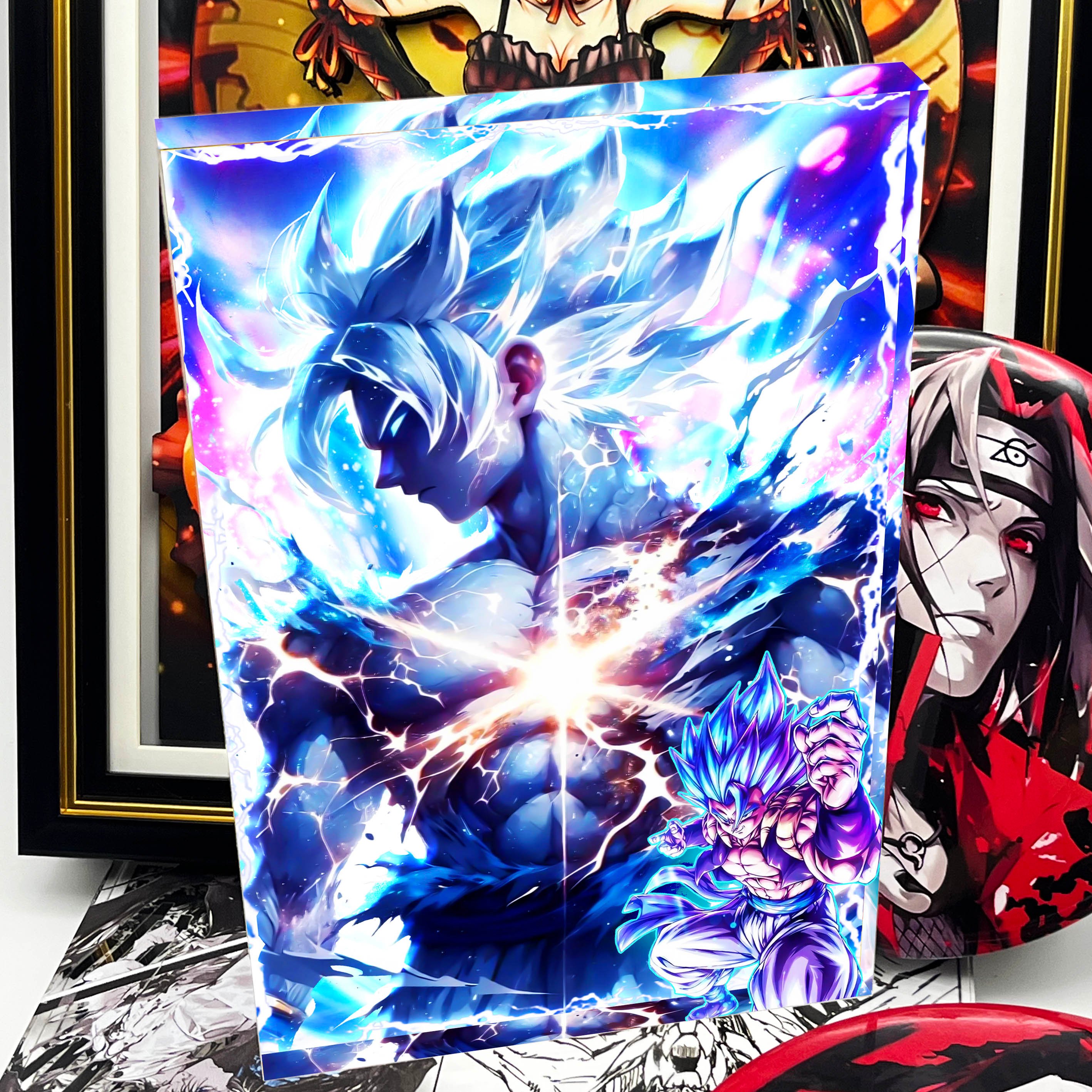 【週邊】阿喵畫社-超藍孫悟空卡磚