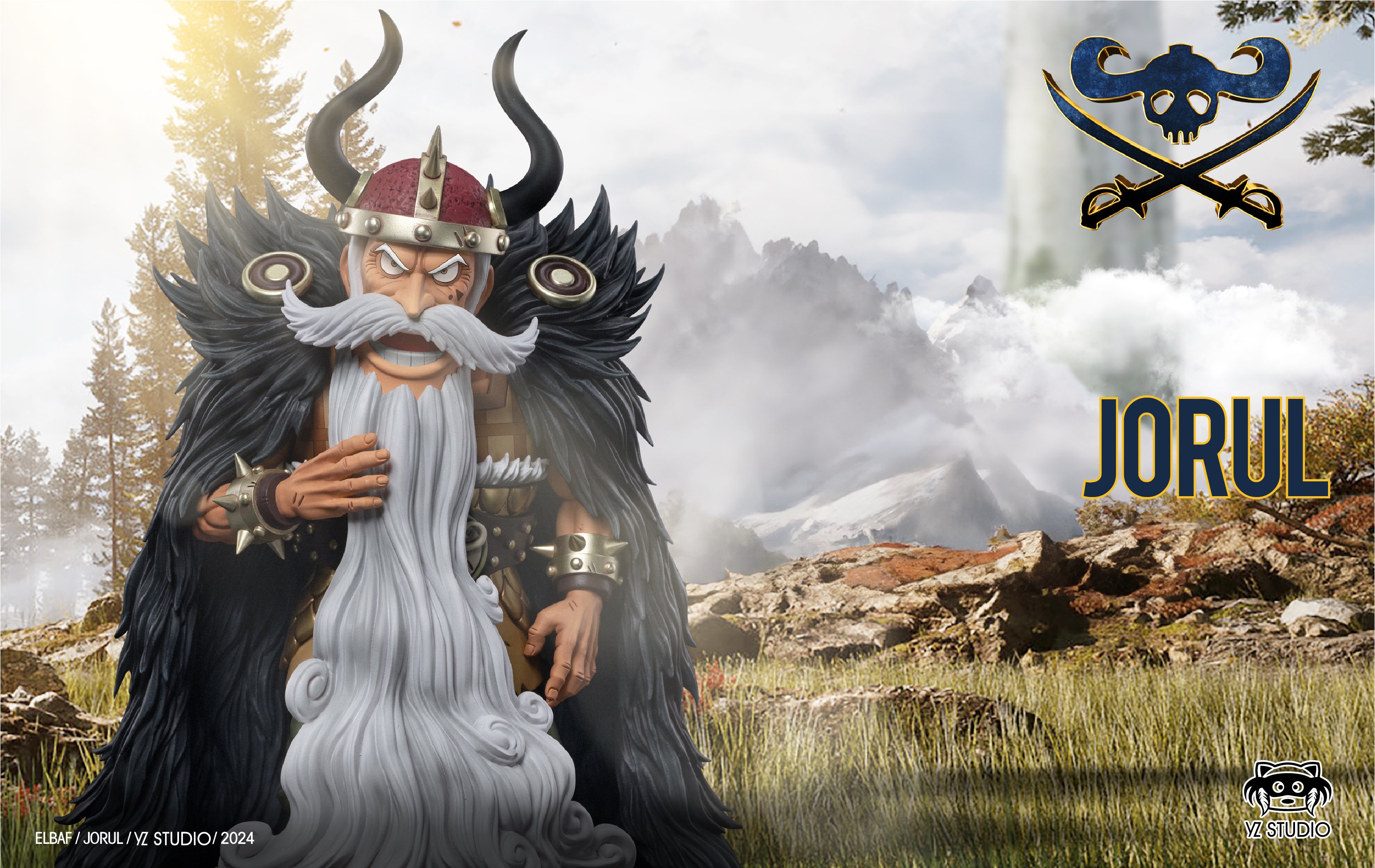 【海賊王】YZ工作室-巨兵海賊團 第十彈 原巨兵海賊團團長 亞魯魯