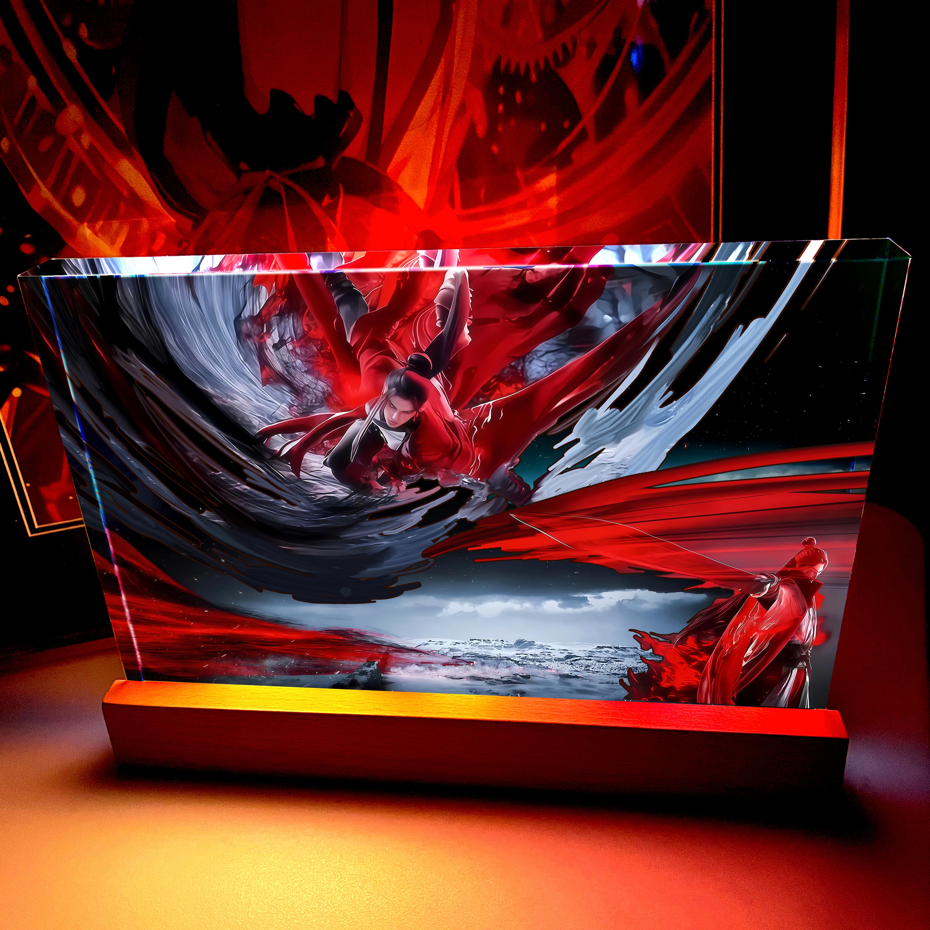 【週邊】阿喵畫社－劍來 陳平安劍氣長城 發光展示磚