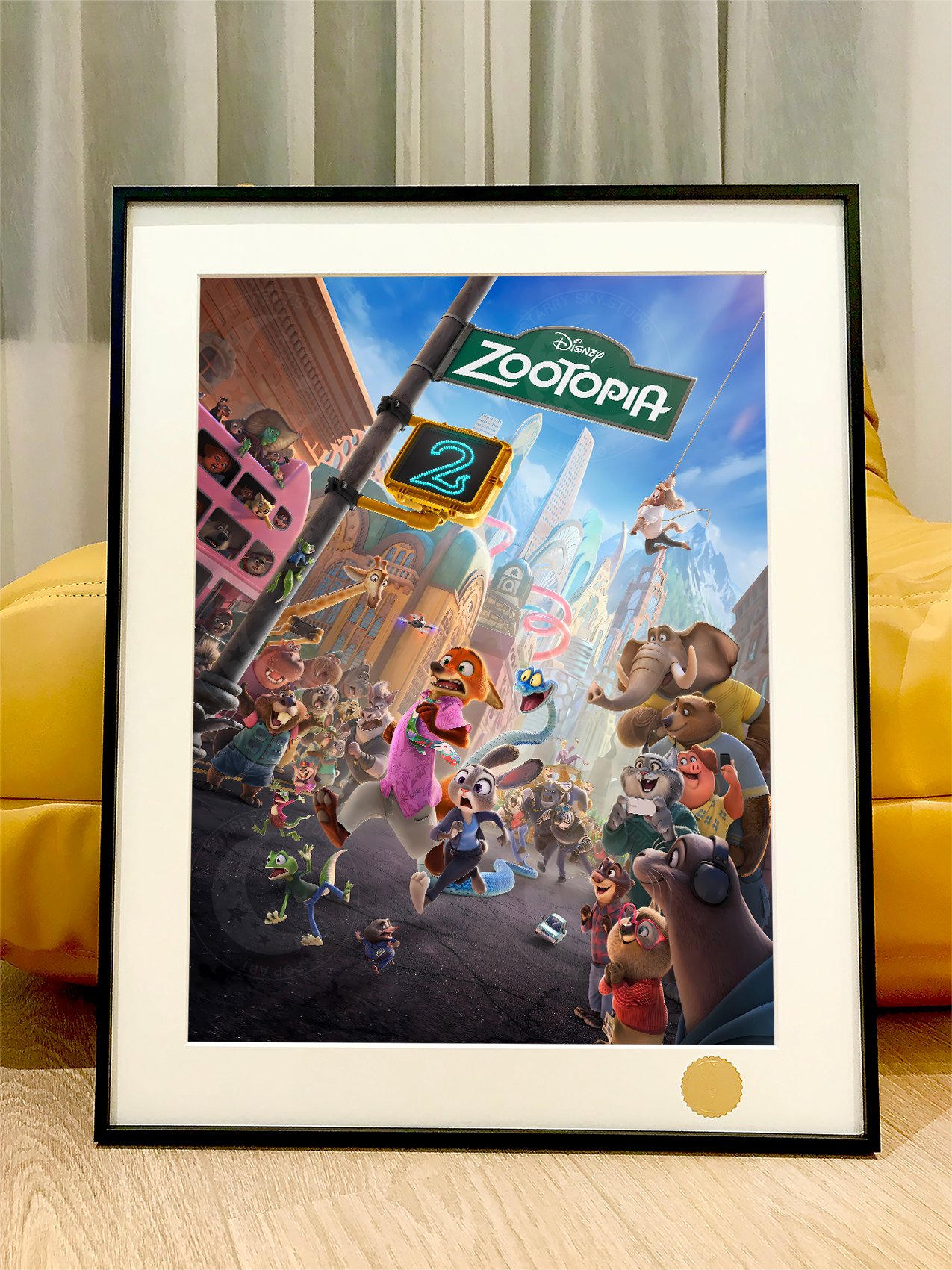 【週邊】星空工作室－動物方程式 動物城系列 裝飾畫