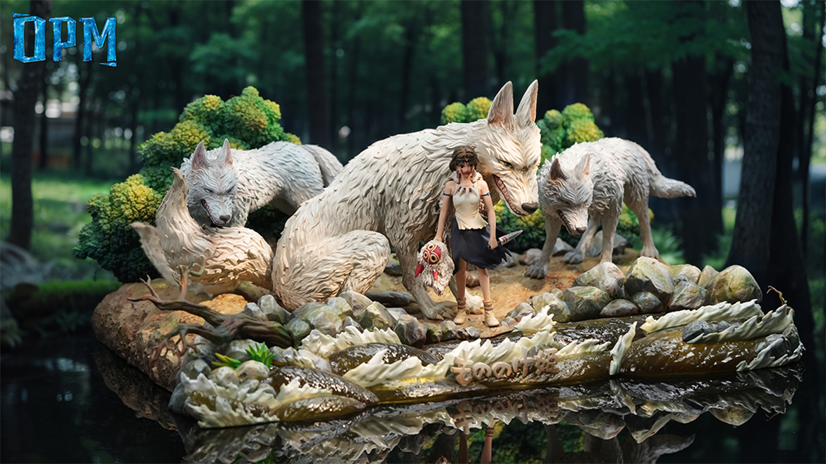 【宮崎駿】OPM-Studio-桌面小場景系列 007 幽靈公主