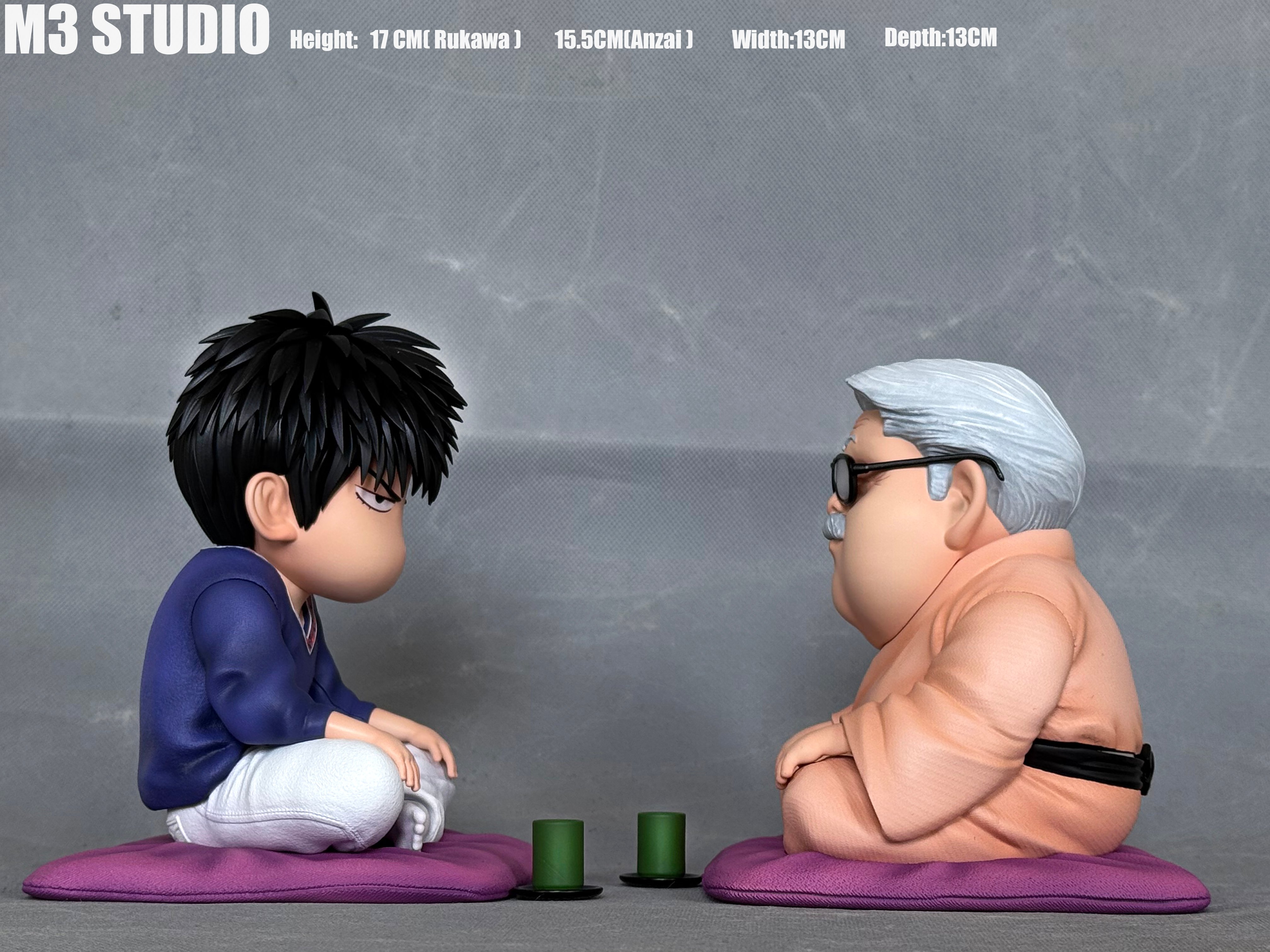 【灌籃高手】M3工作室-Q版 日本第一的高中生 流川楓 安西教練