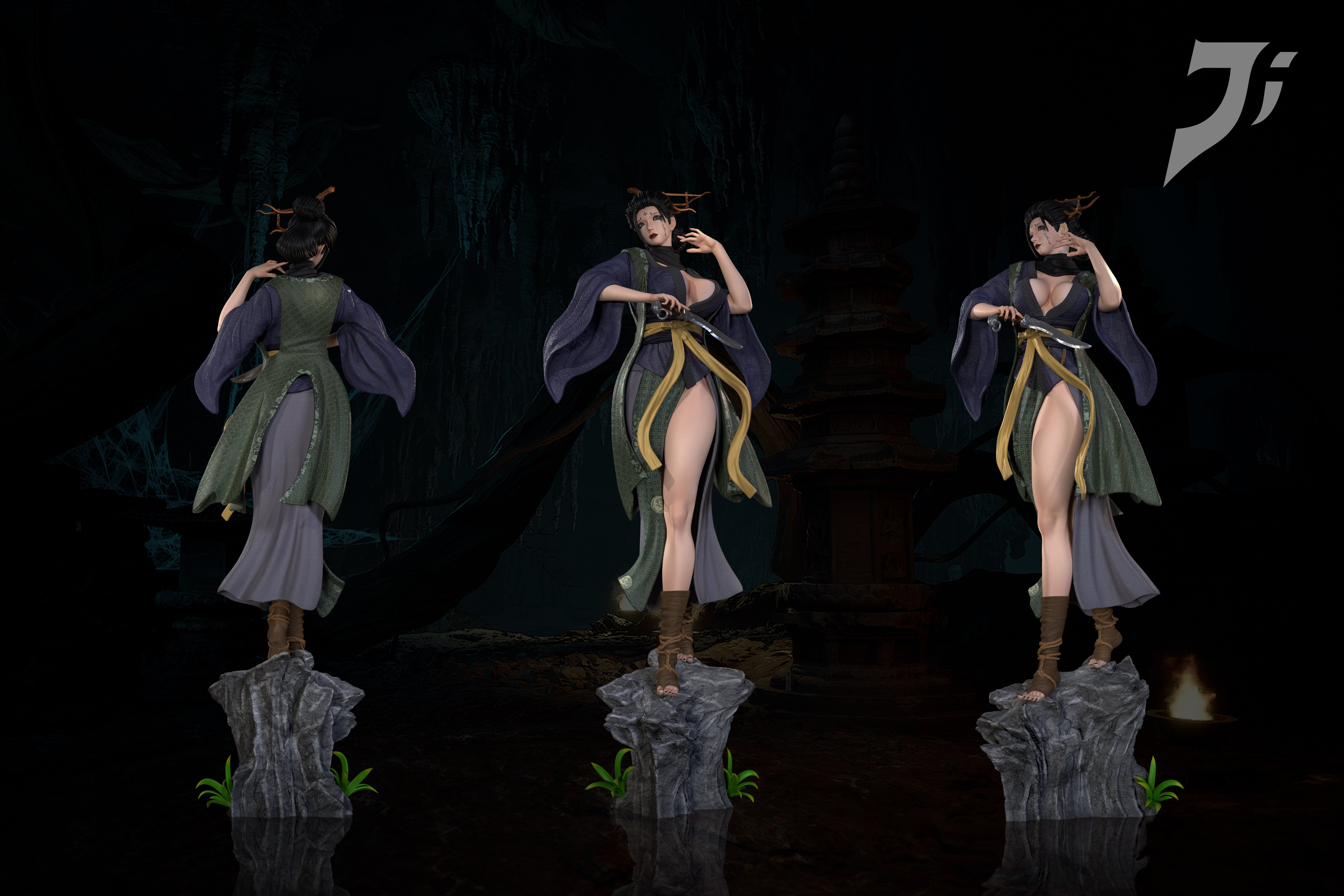 【黑悟空】奧基曼工作室 Ji Studio-西遊系列 四妹