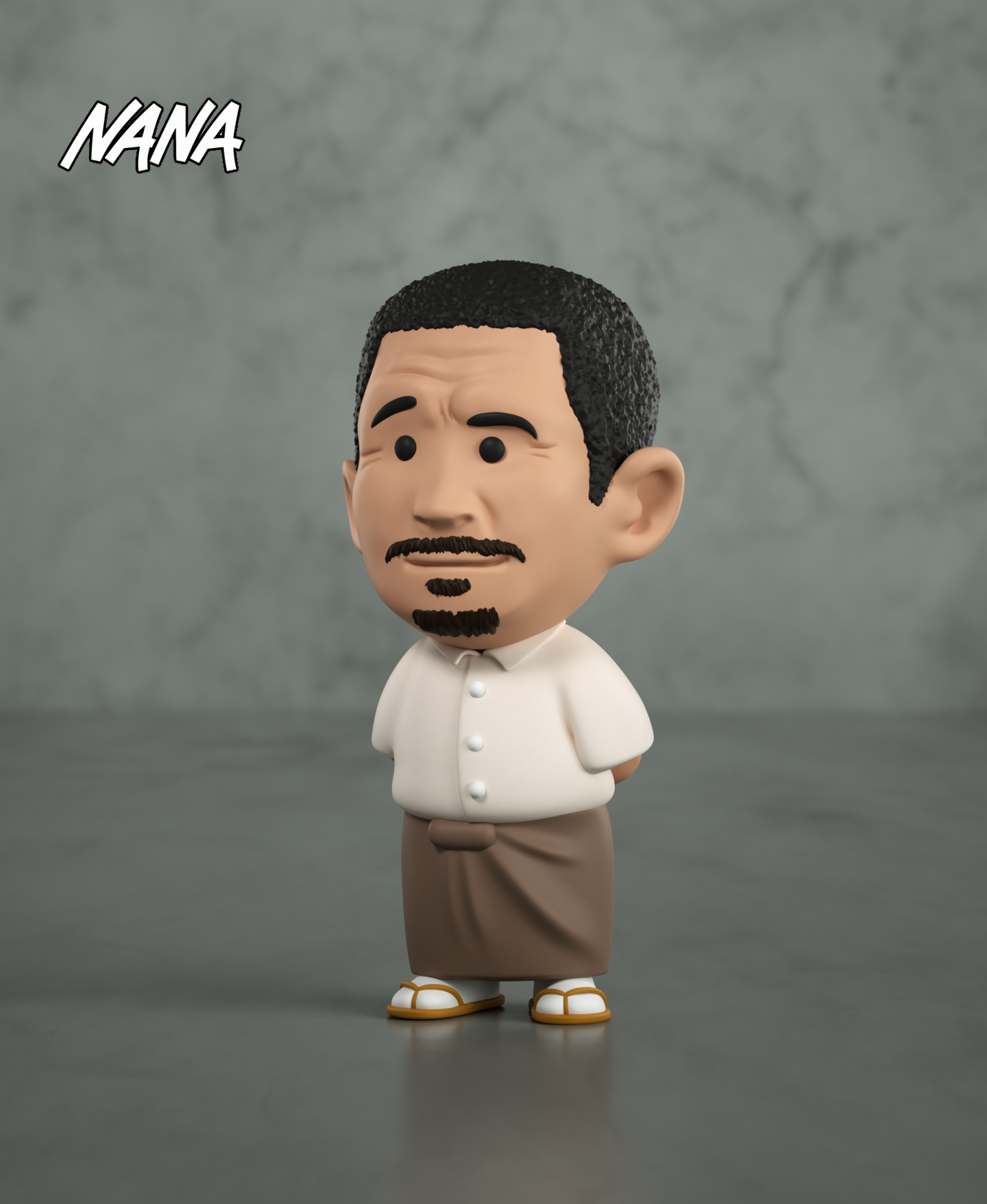 【邊水往事】NANA工作室-Q版達班猜叔