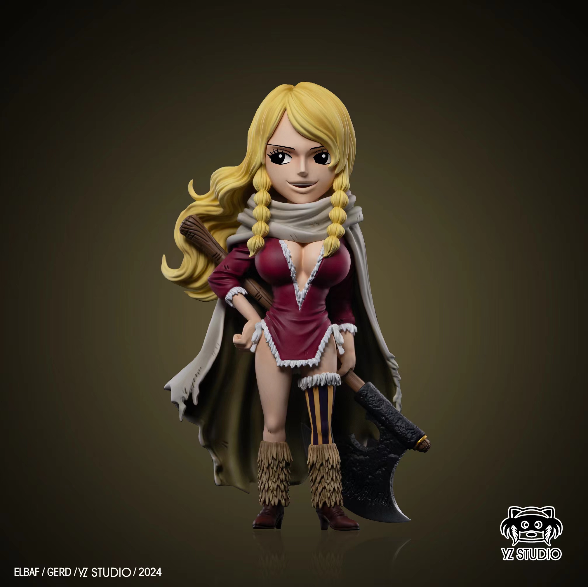 【海賊王】YZ工作室-巨兵海賊團 第七彈 葛爾茲