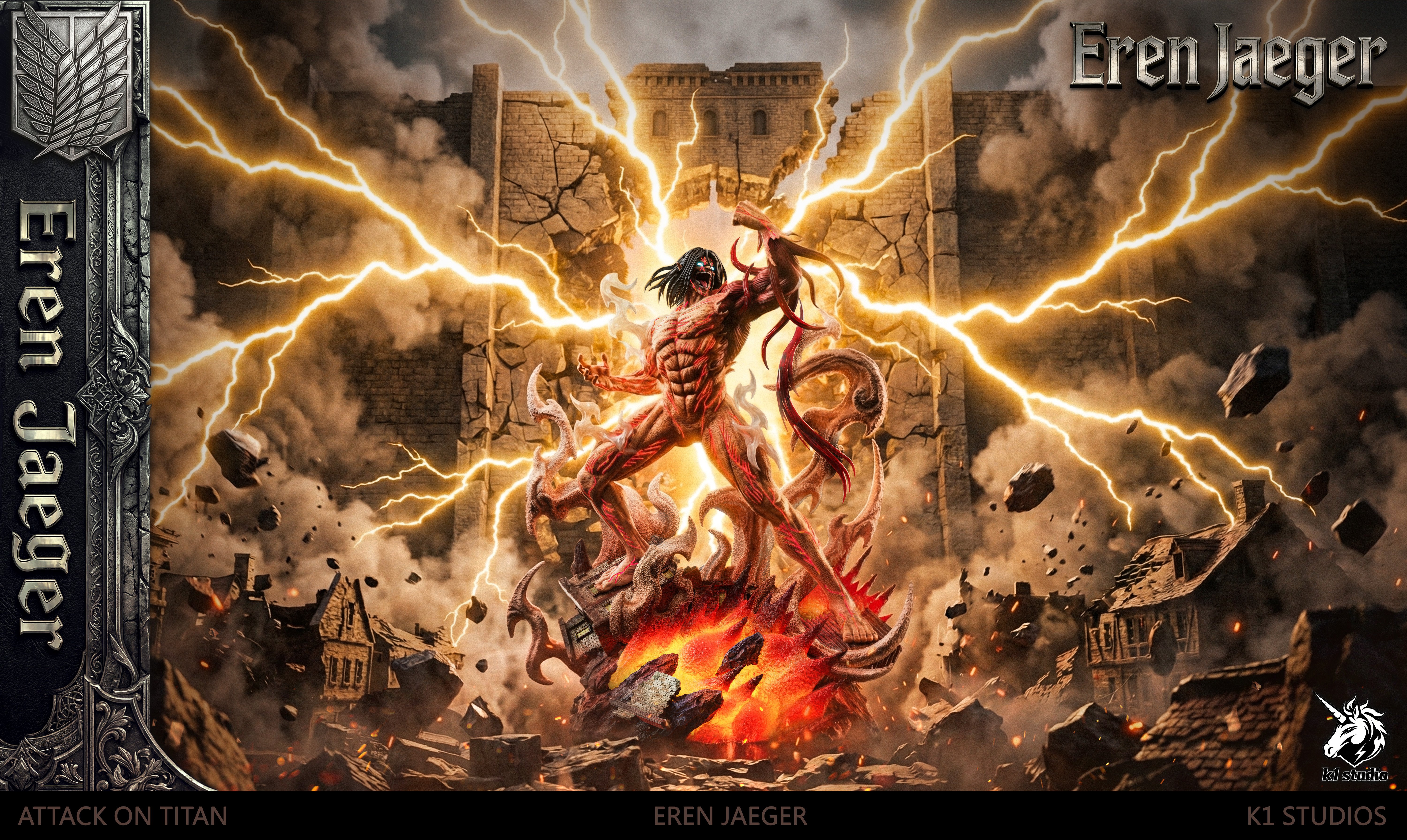 【進擊的巨人】K1 STUDIOS－咆哮艾倫