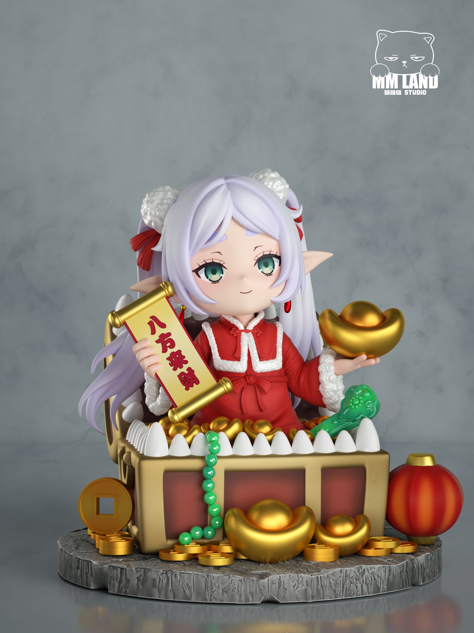 【葬送的芙莉蓮】喵喵島 MMLAND STUDIO－招財寶箱 芙莉蓮