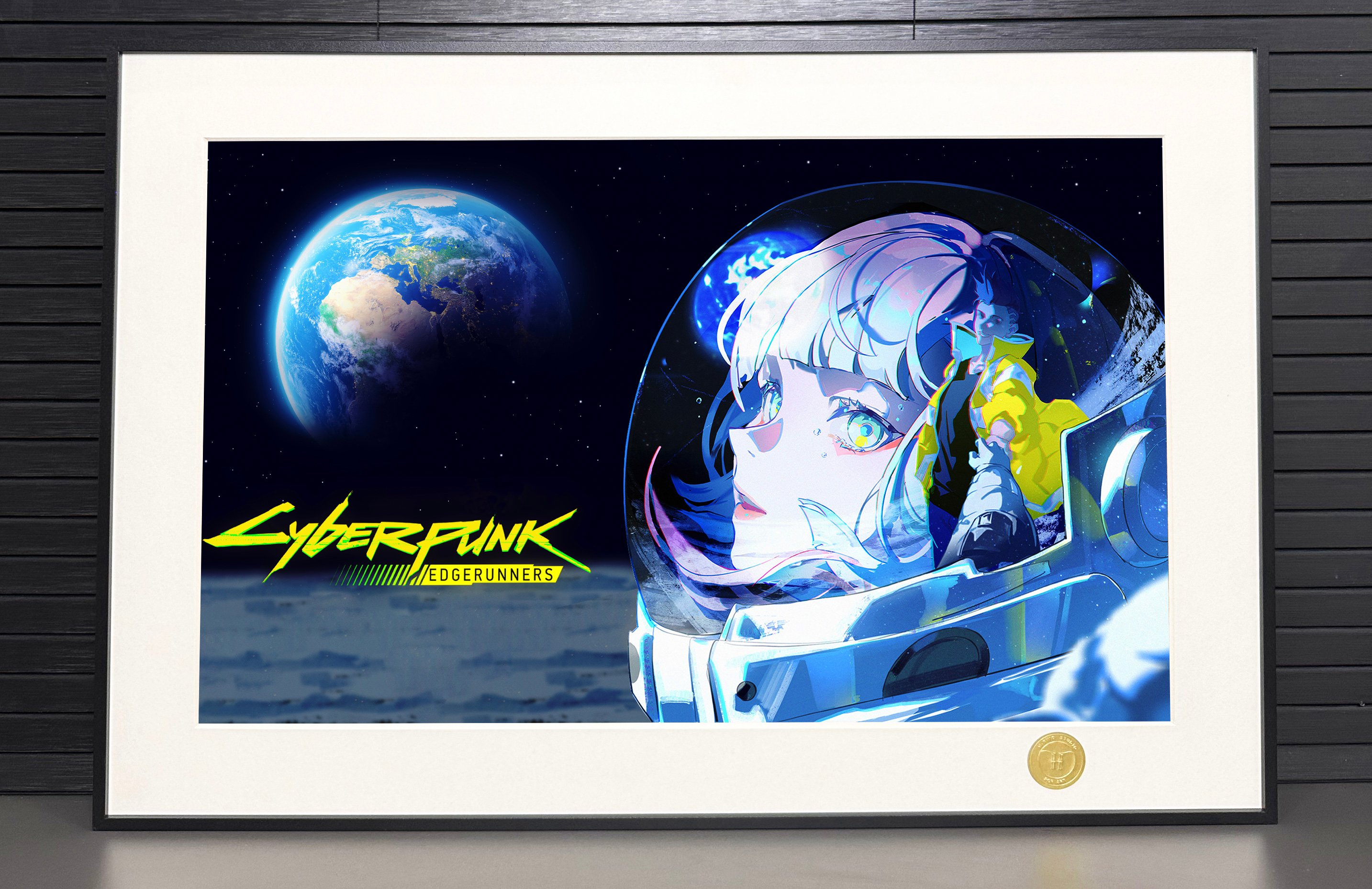 【週邊】H2工作室－賽博龐克：邊緣行者 大衛 露西 裝飾畫