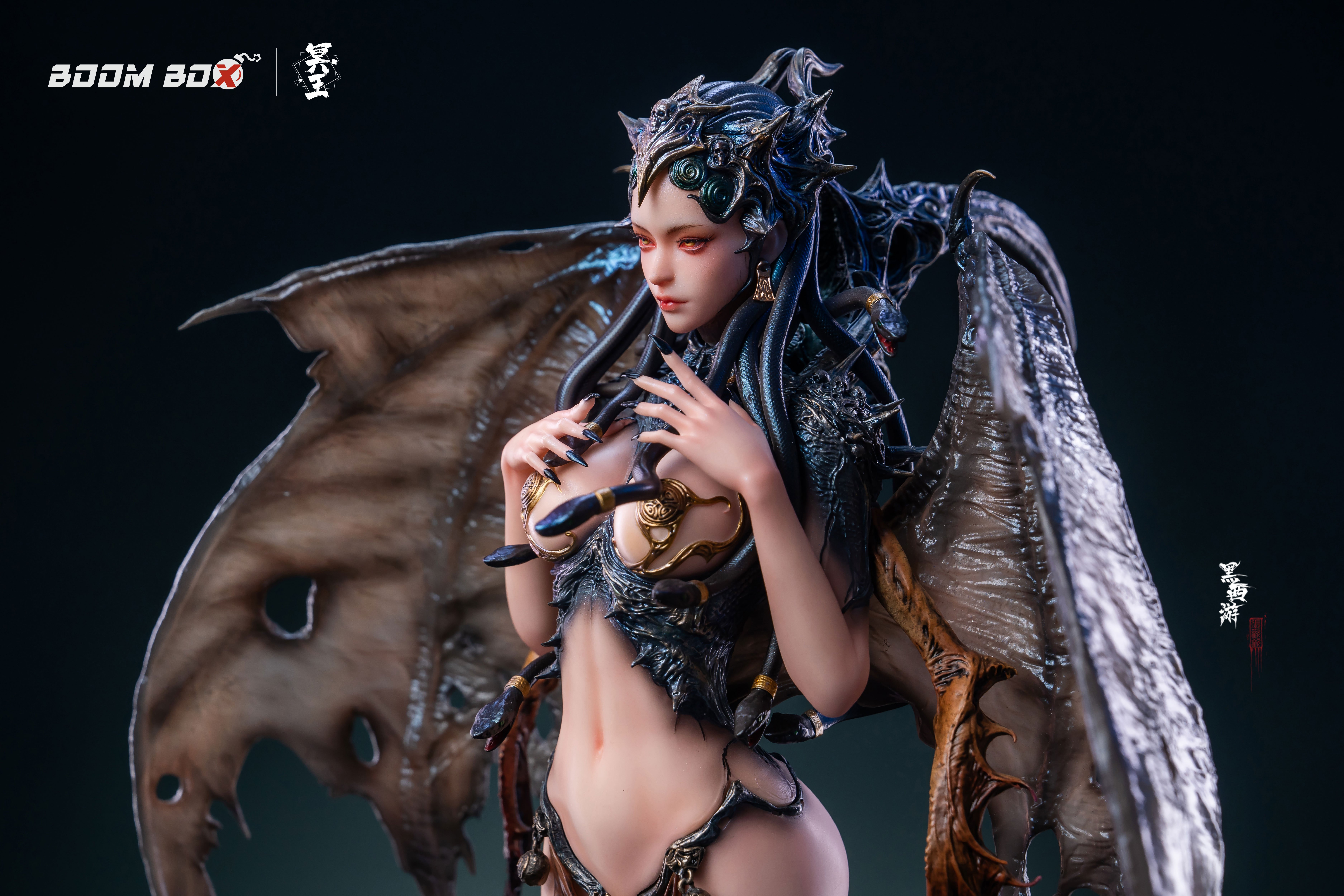 【原創授權】BOOM BOOX 冥王-黑西遊系列雕像 九頭蟲